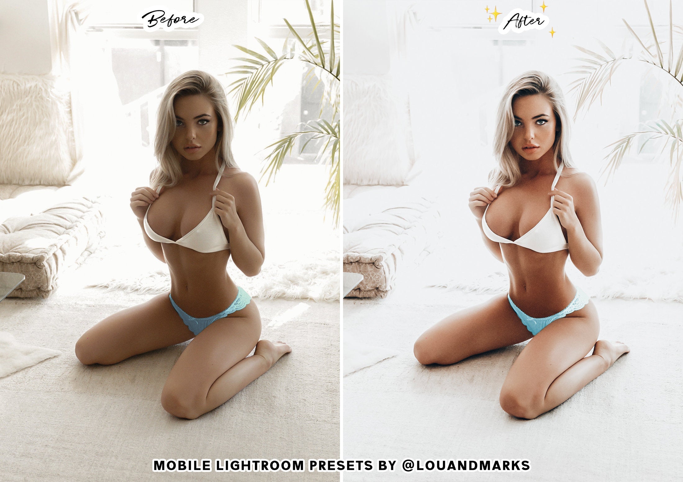 White Light Lightroom Presets by Lou and Marks Presets