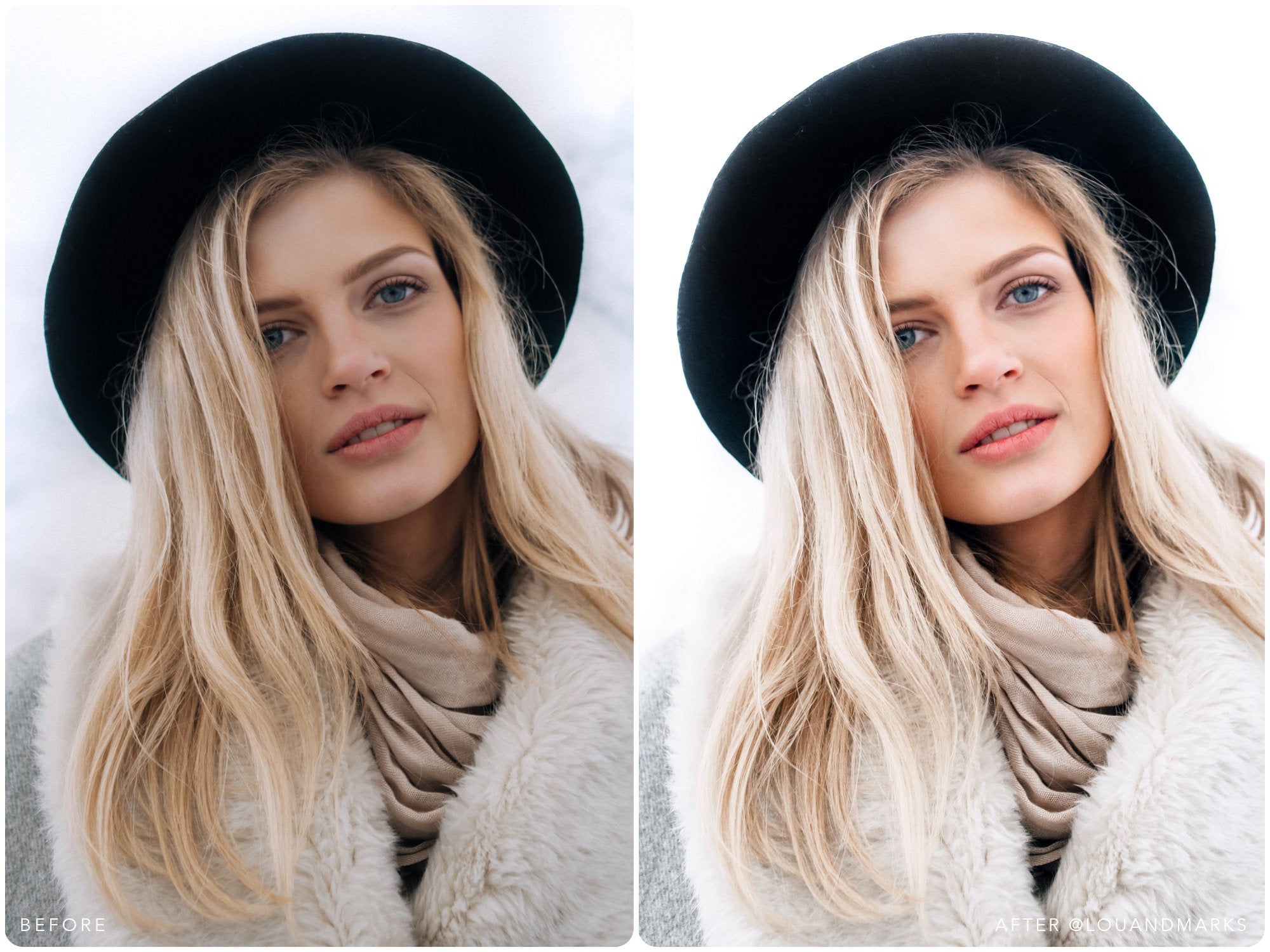 15 Winter Mobile Lightroom Presets White, Clean Photo Editing Filter for Lifestyle Blogger, Instagram Influencer Outdoor Preset