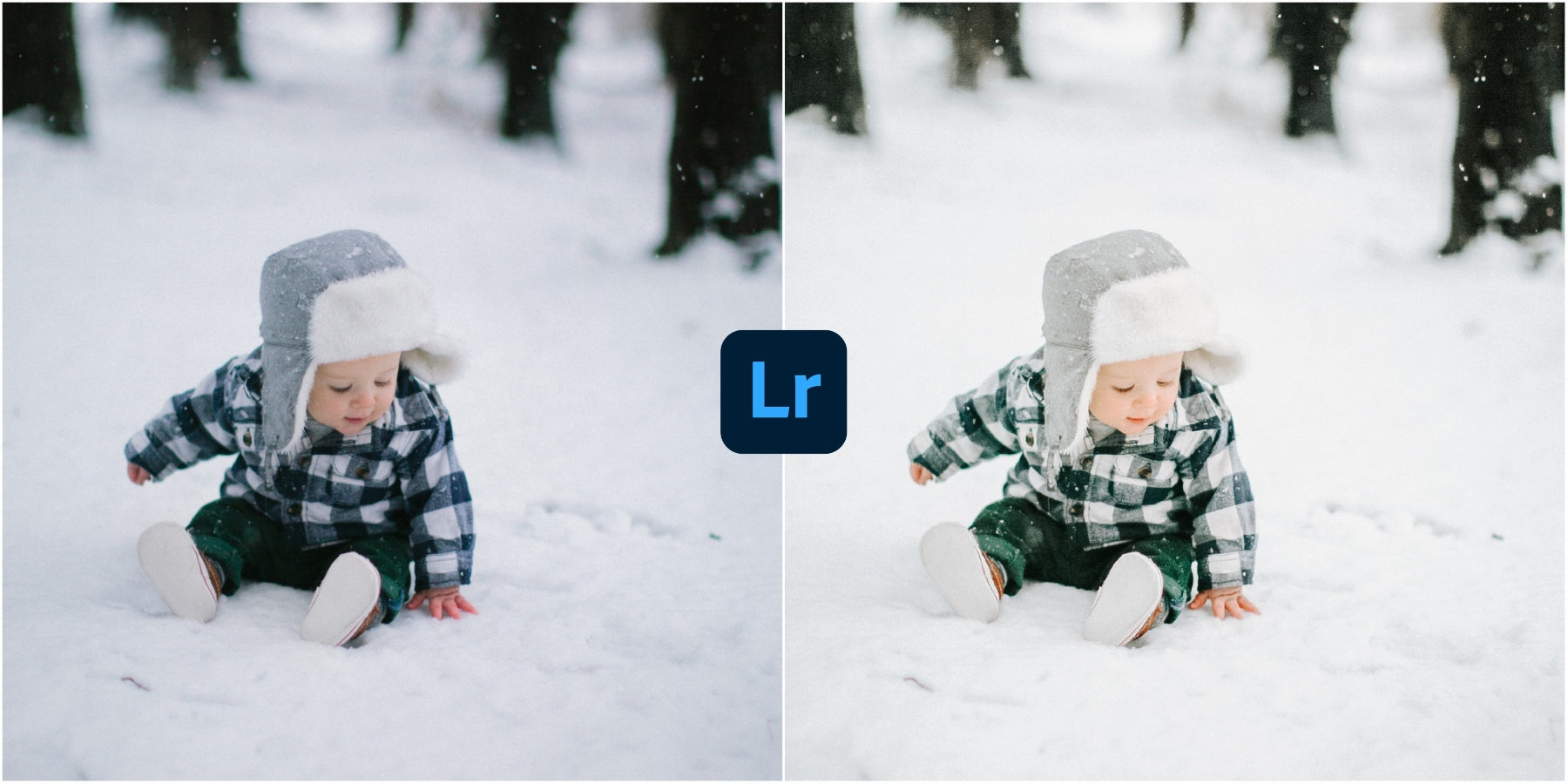 How To Edit Snow Photos in Lightroom For Winter Photography by Lou And Marks