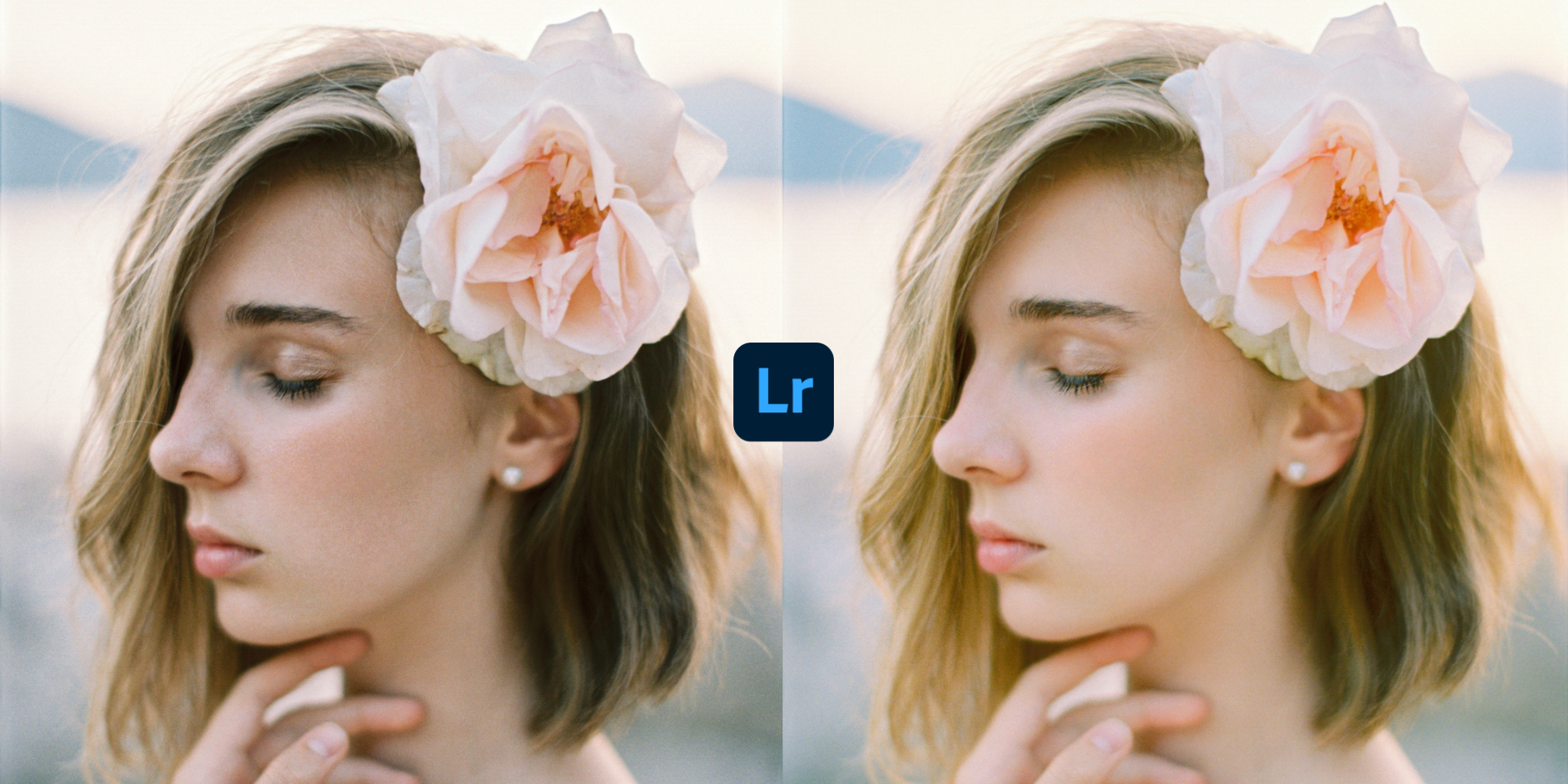 How to make skin glow in Lightroom for mobile and desktop photo editors by Lou & Marks Presets