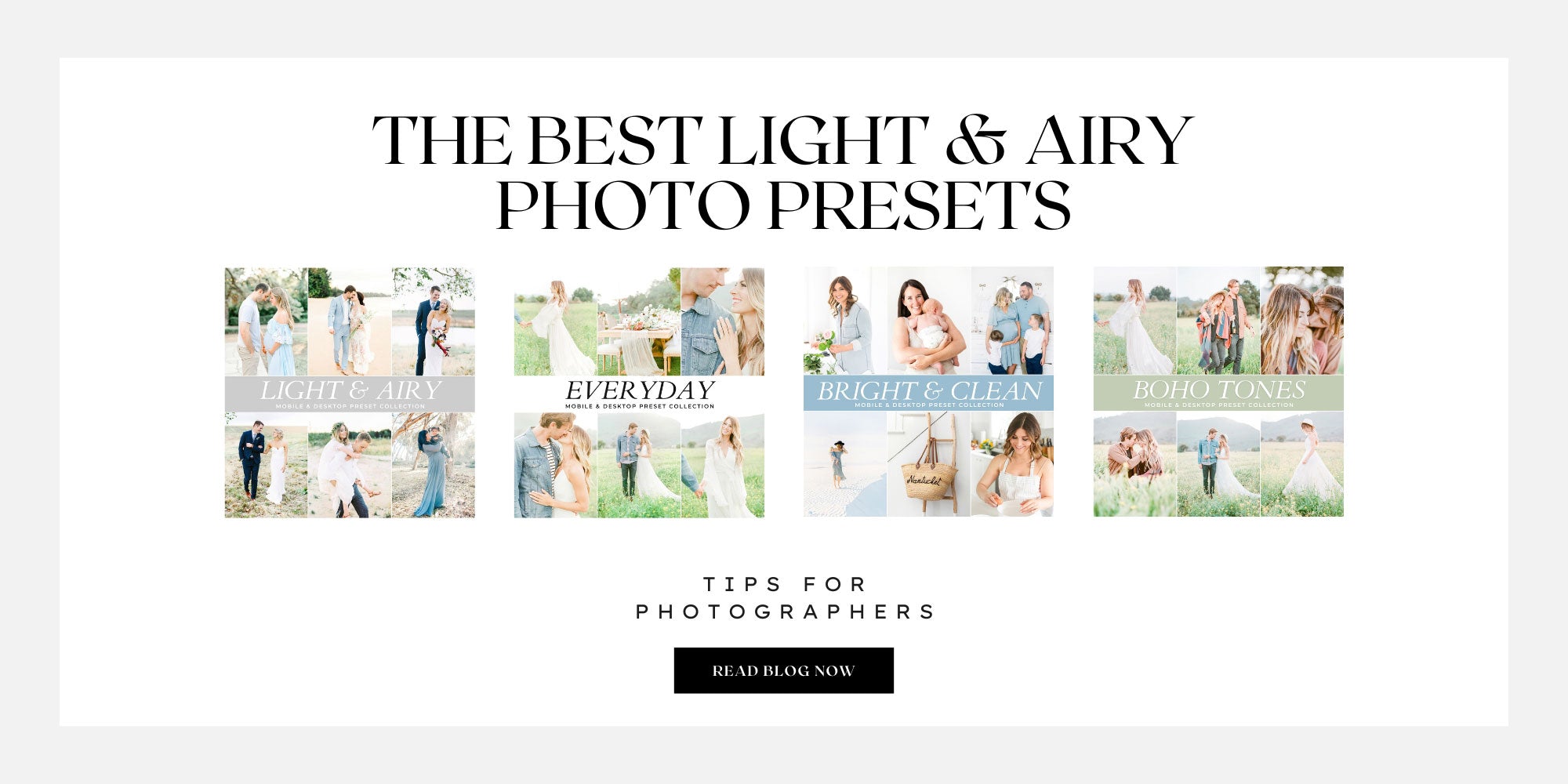 Best Light And Airy Lightroom Presets And Light And Airy Presets For Instagram Photo Editing And Photographers