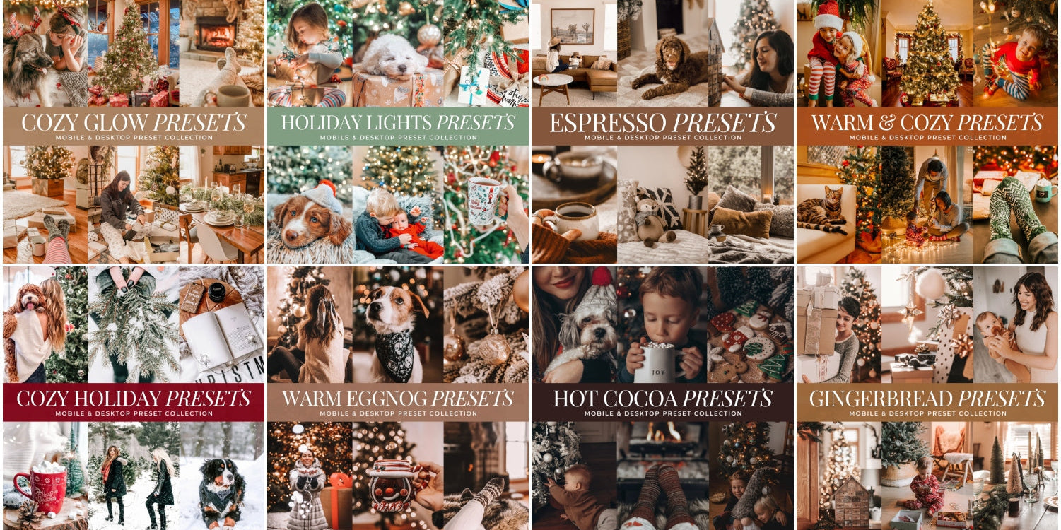 The Best Lightroom Presets for Christmas Lights & Holiday Photos By Lou And Marks