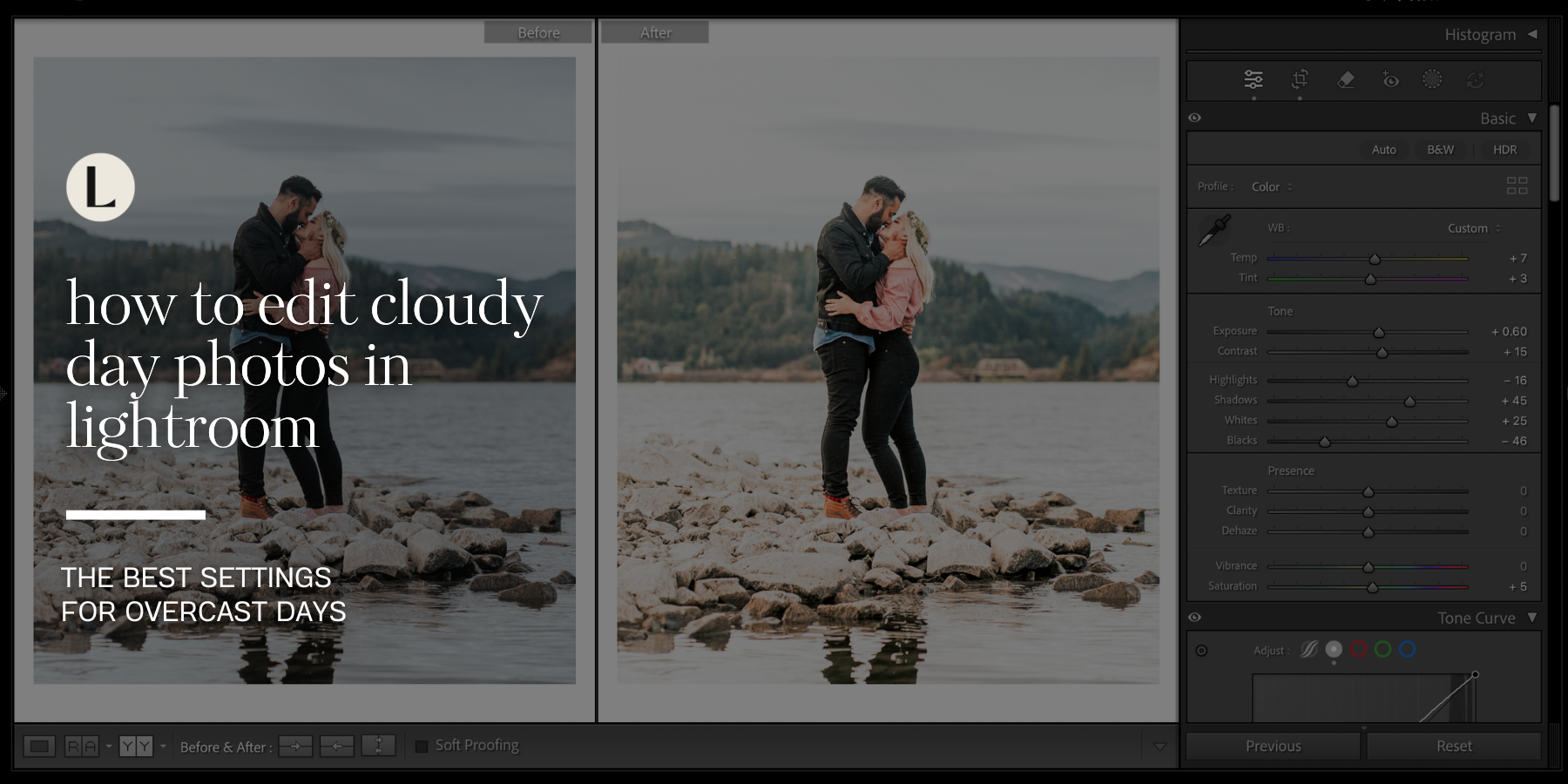 How to Edit Photos Taken on Cloudy Days in Adobe Lightroom