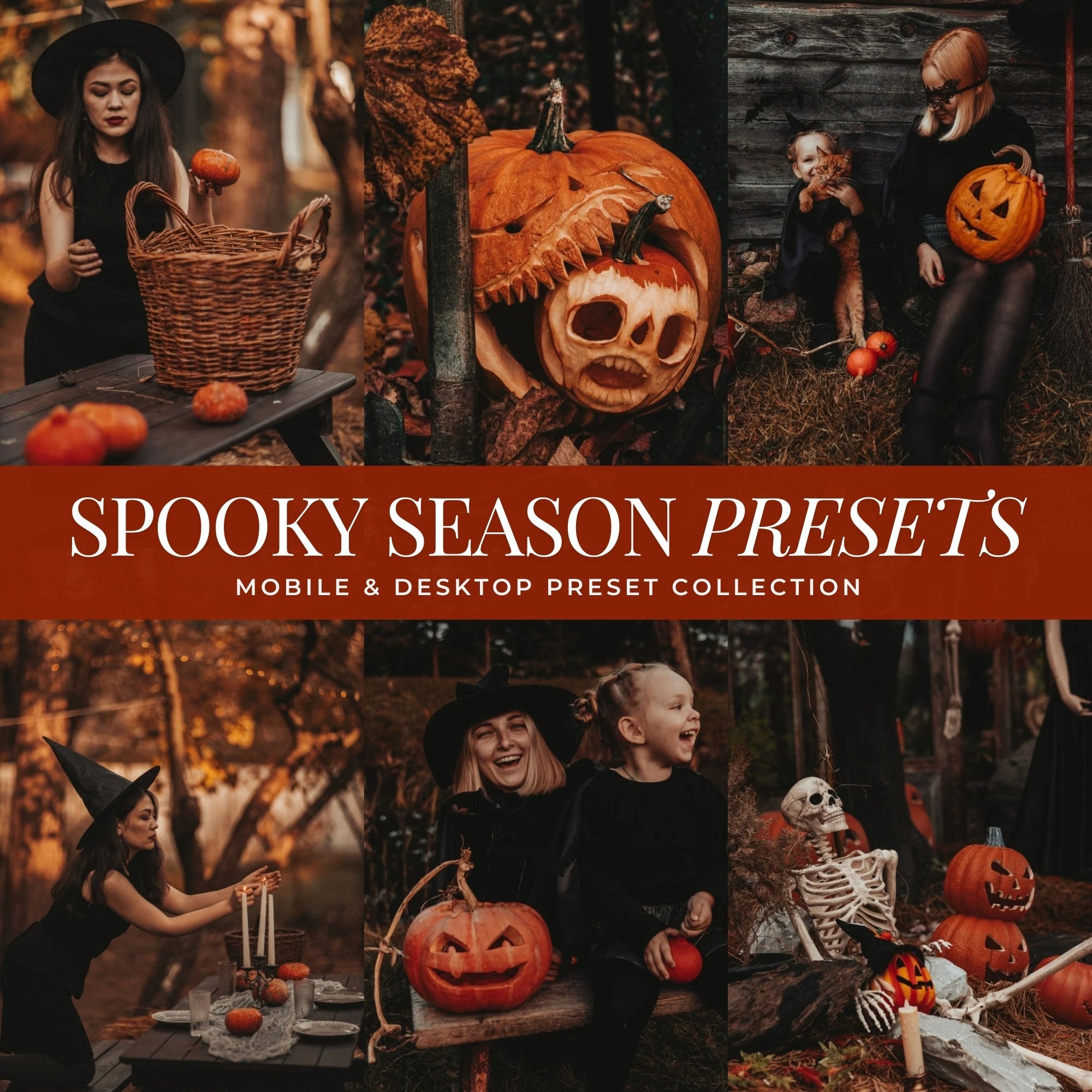 Spooky Lightroom Presets 2025 By Lou And Marks Presets