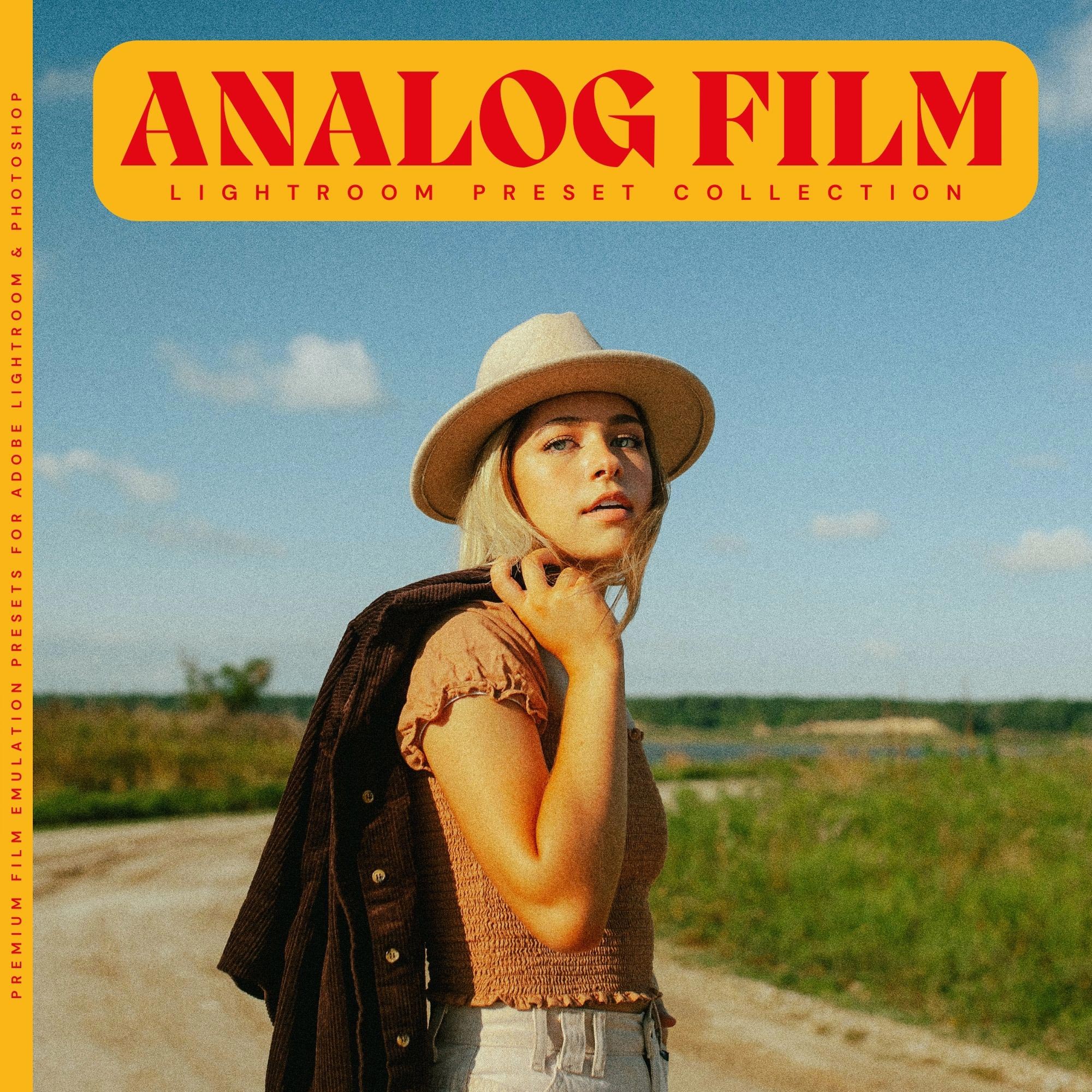 Analog Film Lightroom Presets Kodak Style Film Preset Cover