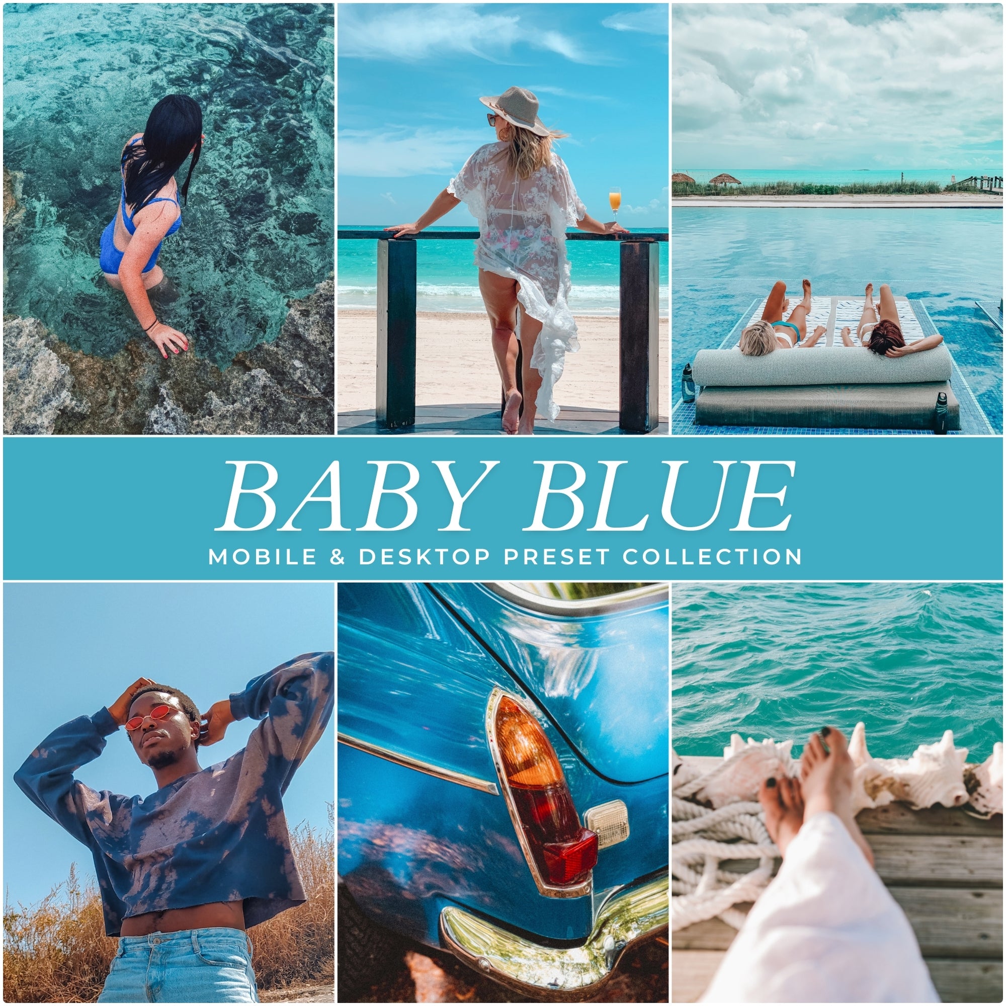 Blue Lightroom Presets For Photographers and Instagram Influencers Photo Editing In Adobe Lightroom By Lou And Marks Presets