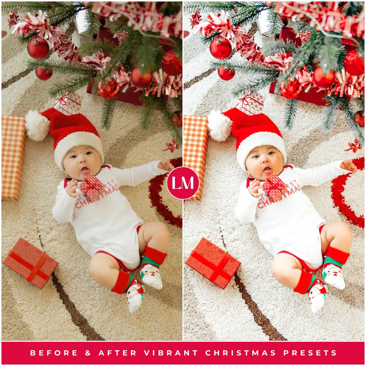 Vibrant Christmas Lightroom Presets For Best Colorful And Winter Photo Editing In Adobe Lightroom By Lou And Marks Presets For Instagram