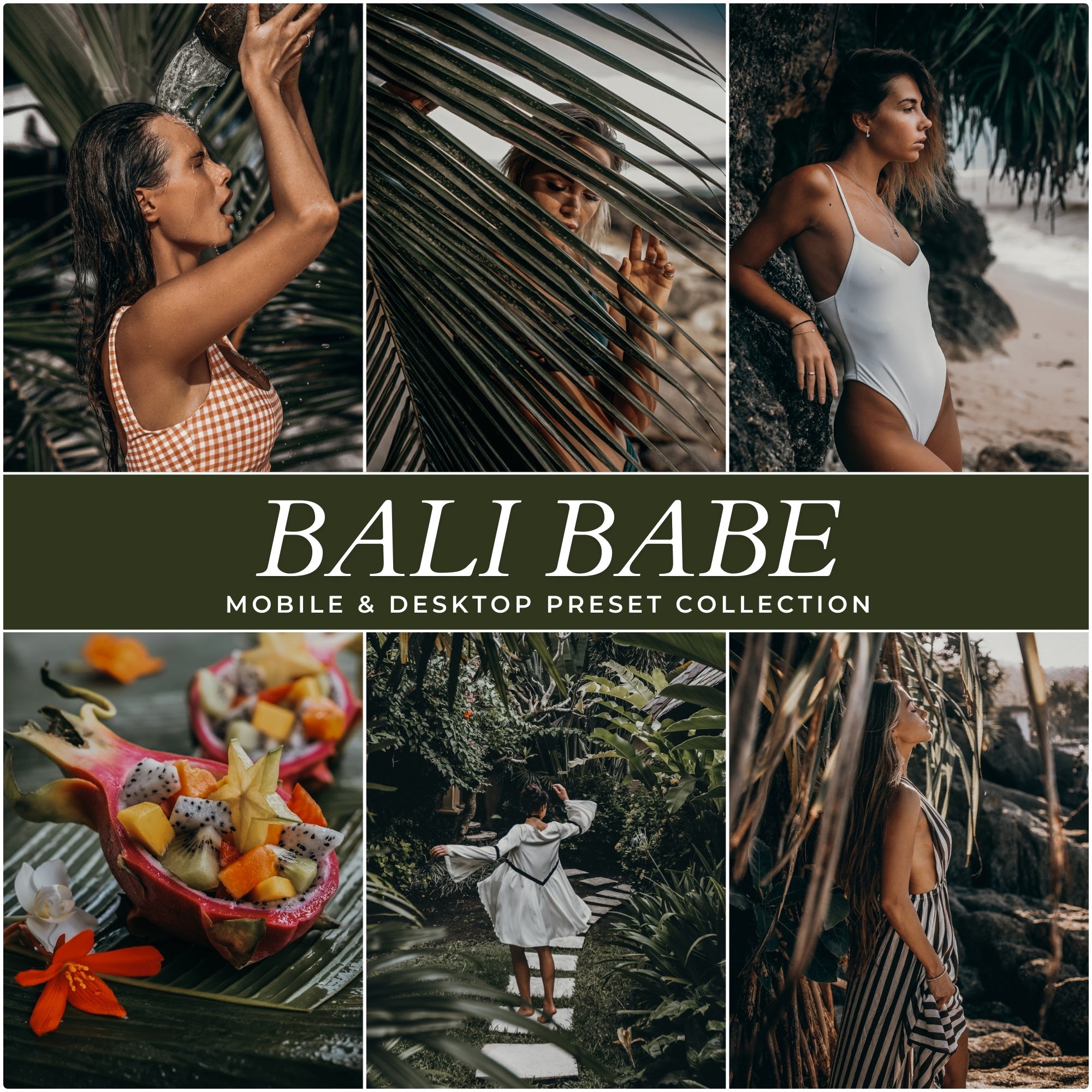 Bali Babe Moody Lightroom Presets For Photographers and Instagram Influencers Photo Editing In Adobe Lightroom By Lou And Marks Presets