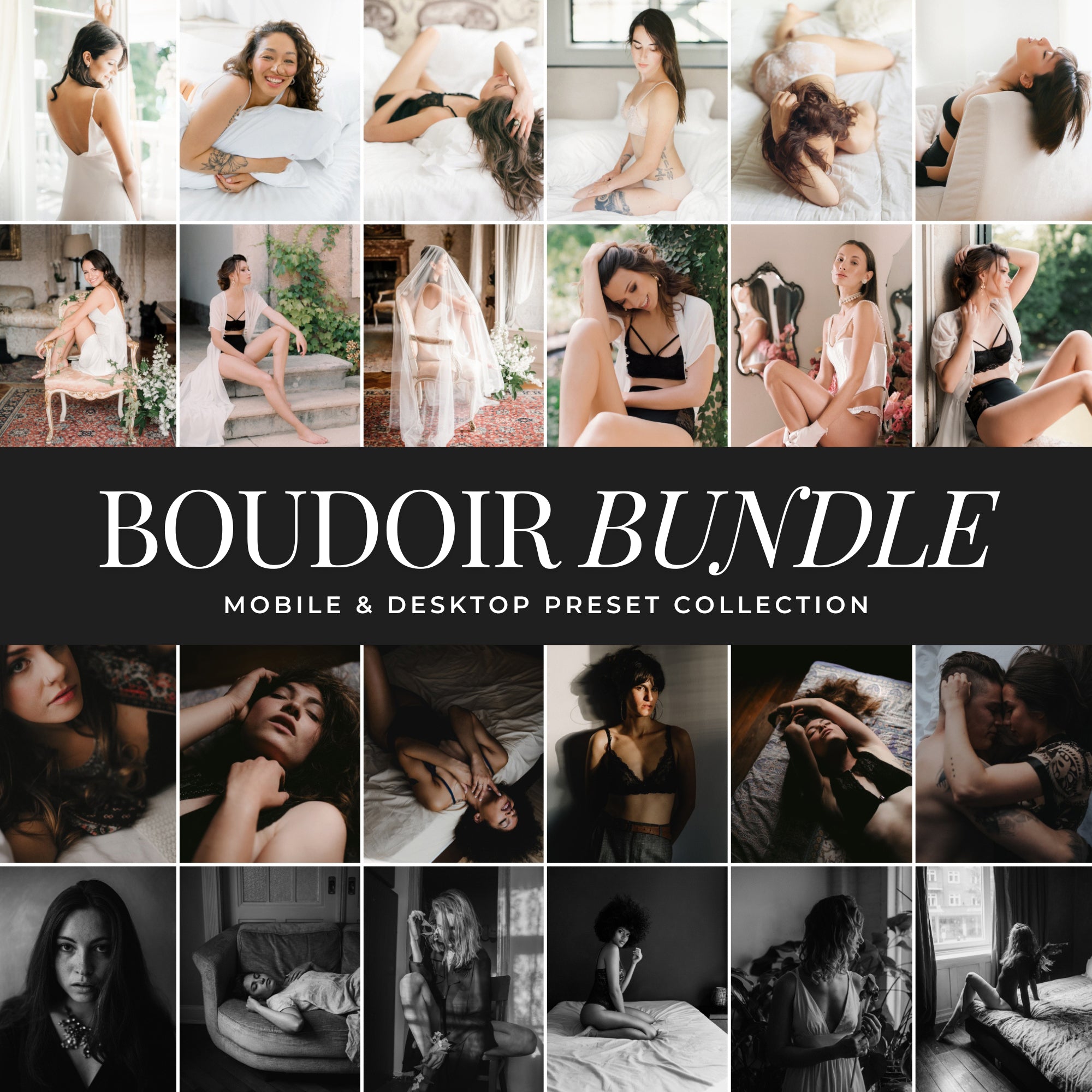 The Boudoir Lightroom Presets For Photographers and Instagram Influencers Photo Editing In Adobe Lightroom By Lou And Marks Presets