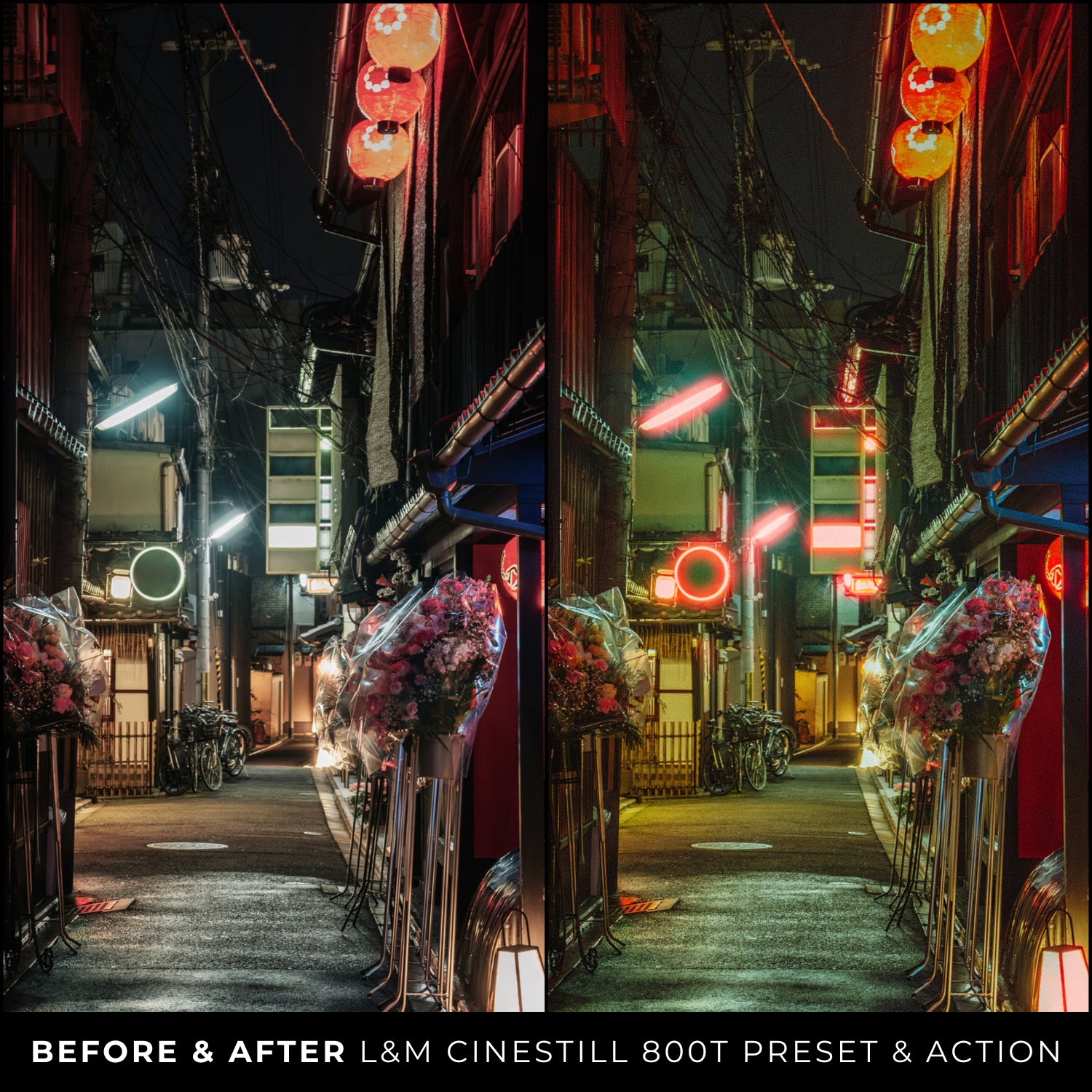 Halation CineStill 800t Film Lightroom Presets The Best Film Photo Editing Preset Filters For An Analog Vintage Retro Film Look With Lightroom Mobile And Desktop For Photographers and Instagram Influencers By Lou And Marks Presets