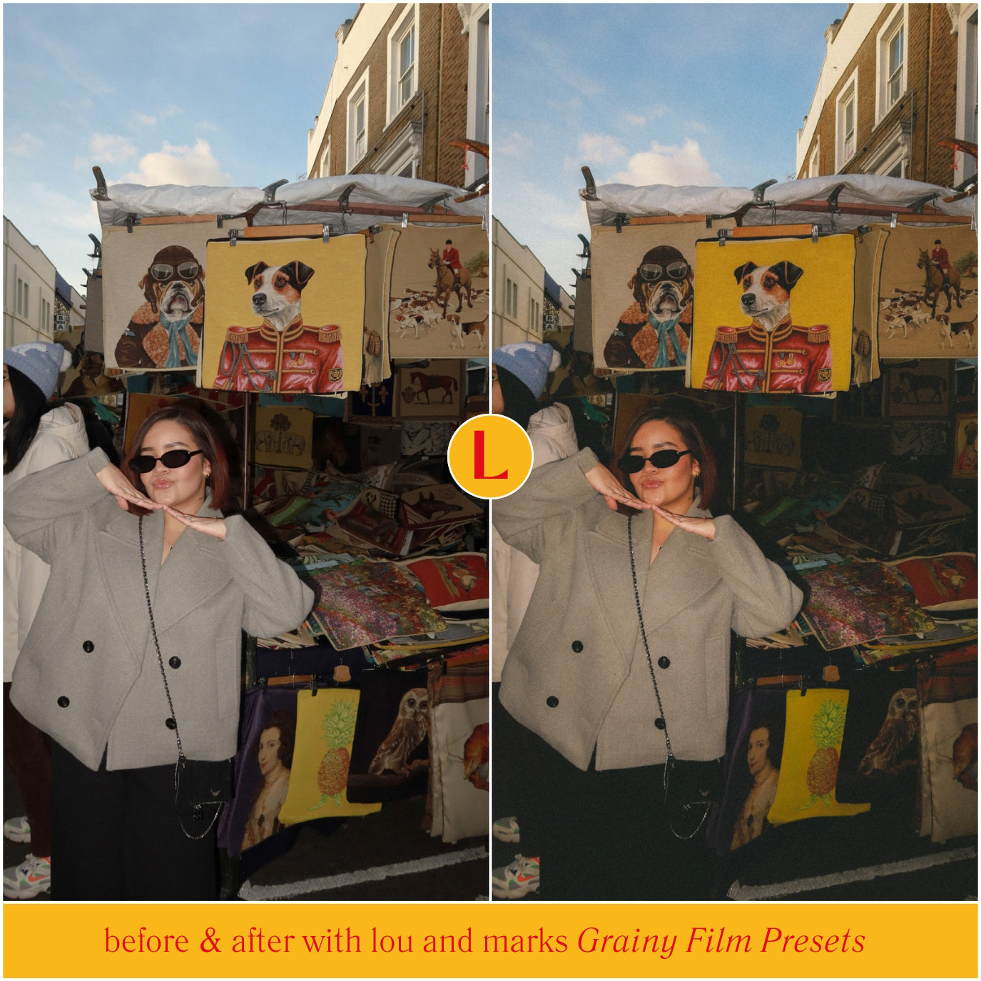 Grainy Retro Film Lightroom Presets And Film Filters For Adobe Lightroom