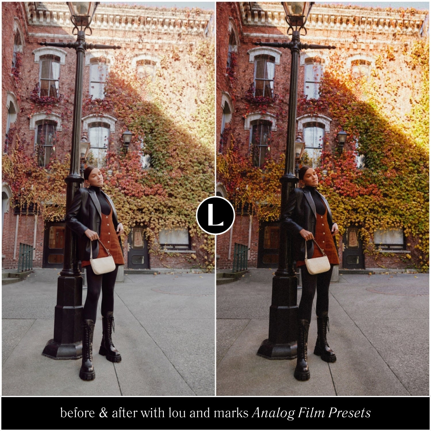 Analog Film Filter For Adobe Lightroom Presets By Lou And Marks Presets Best Film Preset Black And White