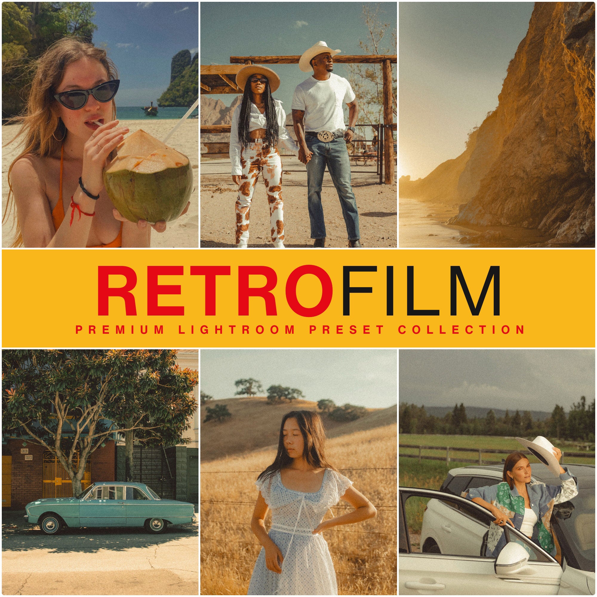 Best Retro Film Lightroom Presets By Lou And Marks Presets