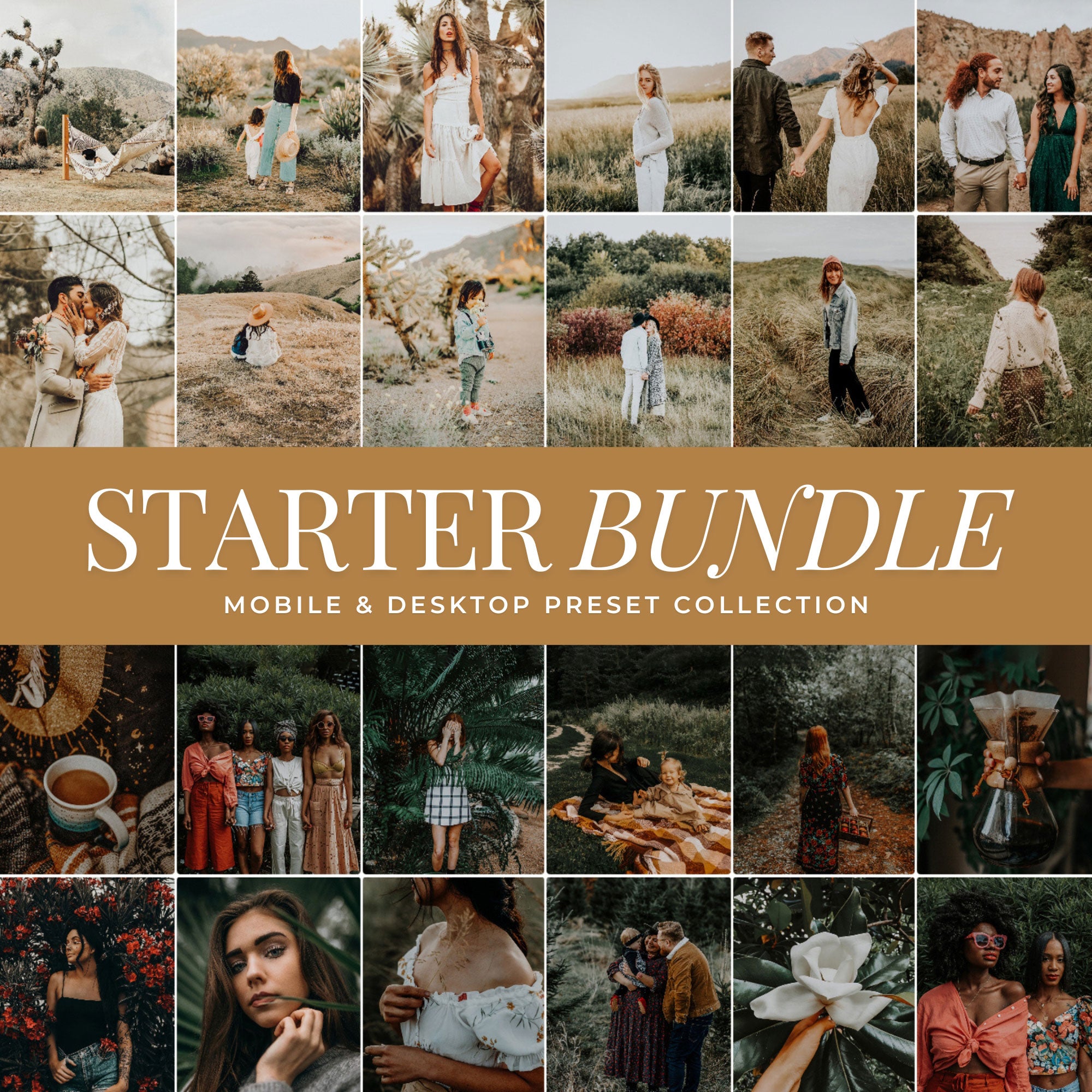 The Starter Bundle Best Lightroom Presets For Photographers and Instagram Influencers Photo Editing In Adobe Lightroom By Lou And Marks Presets