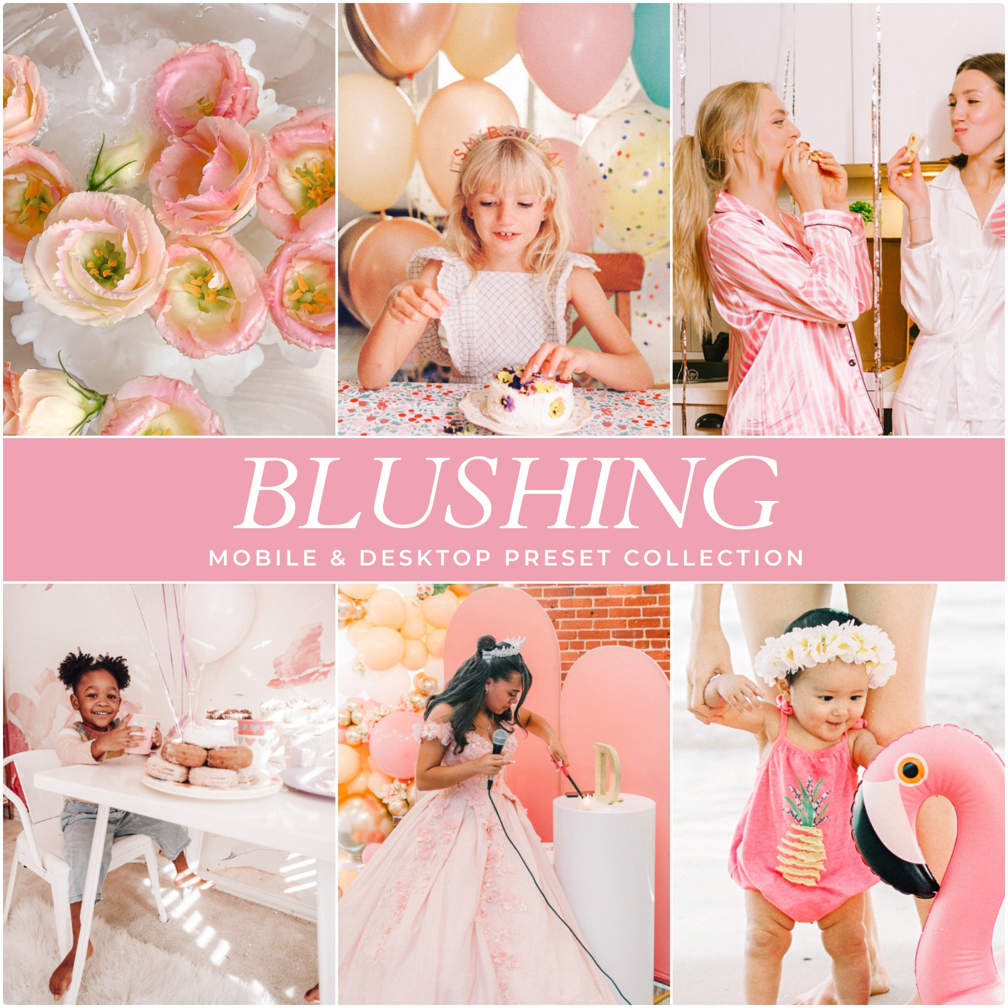Blushing Pink Lightroom Presets The Best Instagram Influencer and Blogger Presets by Lou And marks Presets