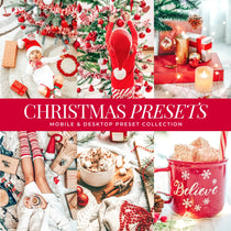 Christmas Lightroom Presets By Lou And Marks Presets Mobile And Desktop For Instagram And Photographers