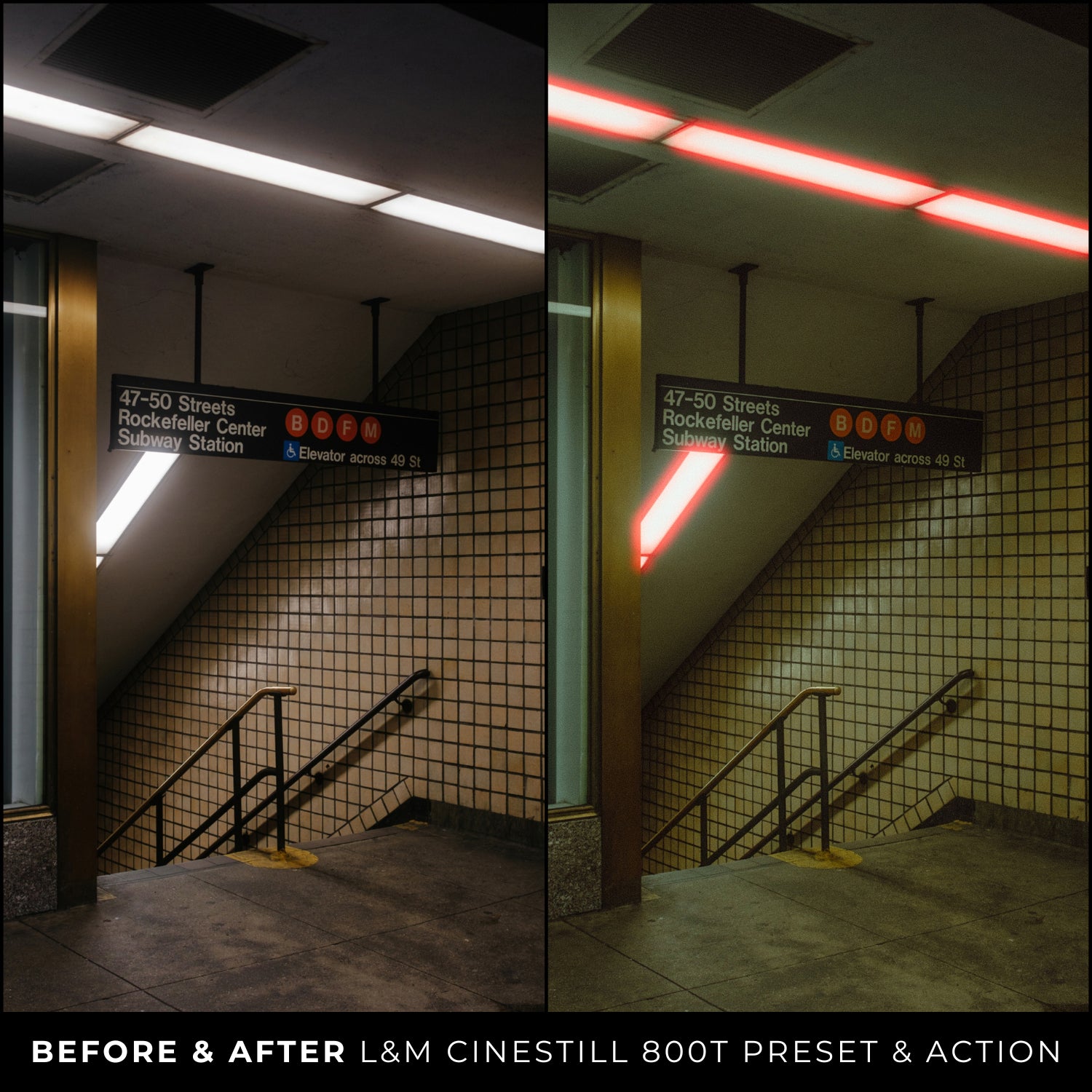 Free CineStill 800T Lightroom Presets The Best Film Photo Editing Preset Filters For An Analog Vintage Retro Film Look With Lightroom Mobile And Desktop For Photographers and Instagram Influencers By Lou And Marks Presets