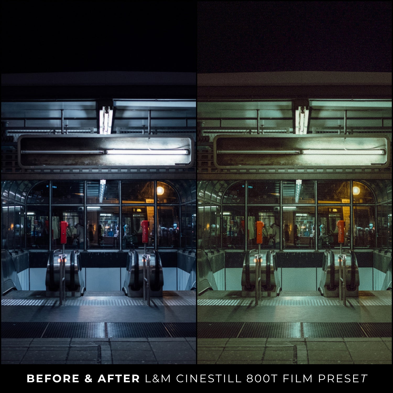 Street Photography CineStill 800t Film Lightroom Presets The Best Film Photo Editing Preset Filters For An Analog Vintage Retro Film Look With Lightroom Mobile And Desktop For Photographers and Instagram Influencers By Lou And Marks Presets