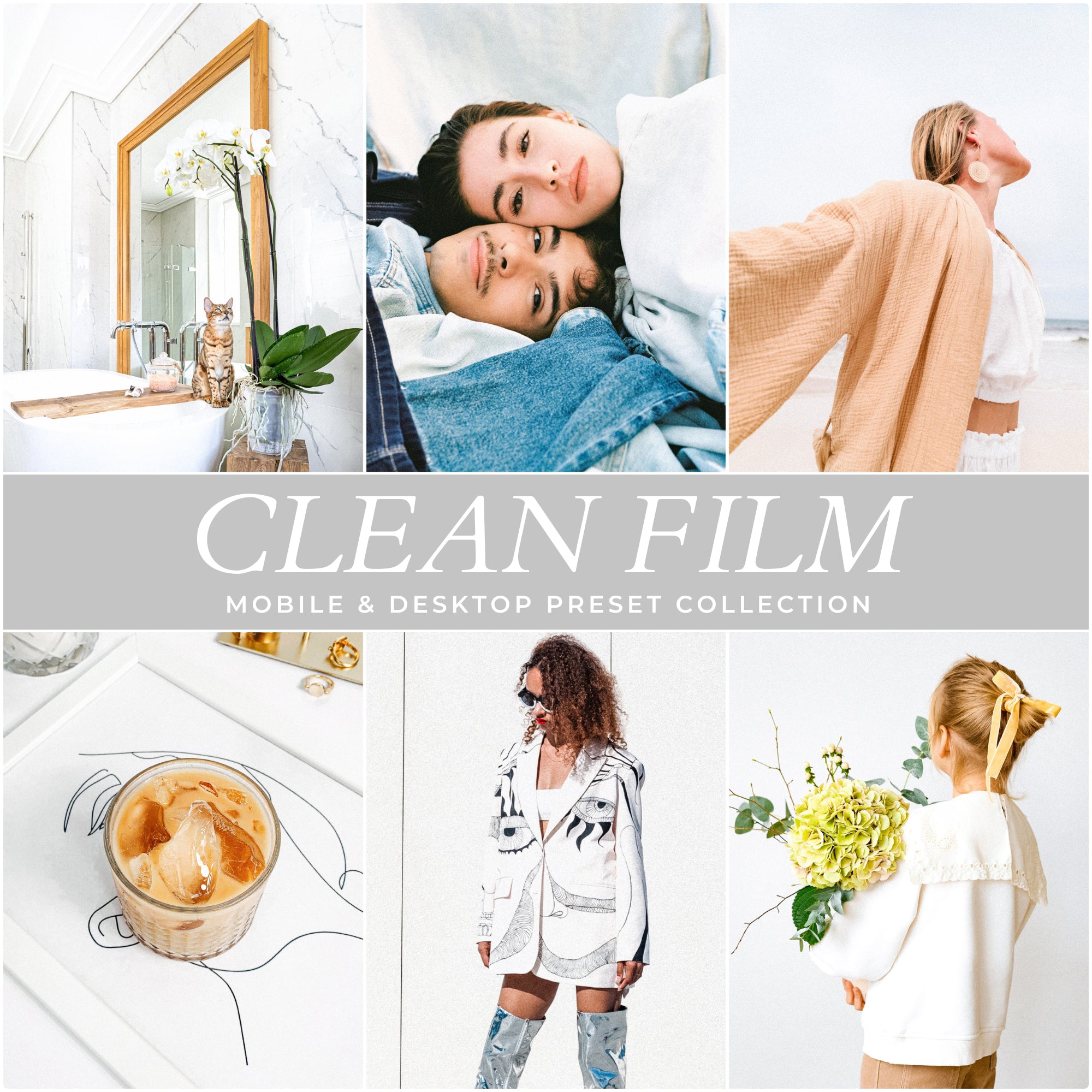 Clean Film FIlter Lightroom Presets The Best Instagram Influencer and Blogger Presets by Lou And marks Presets