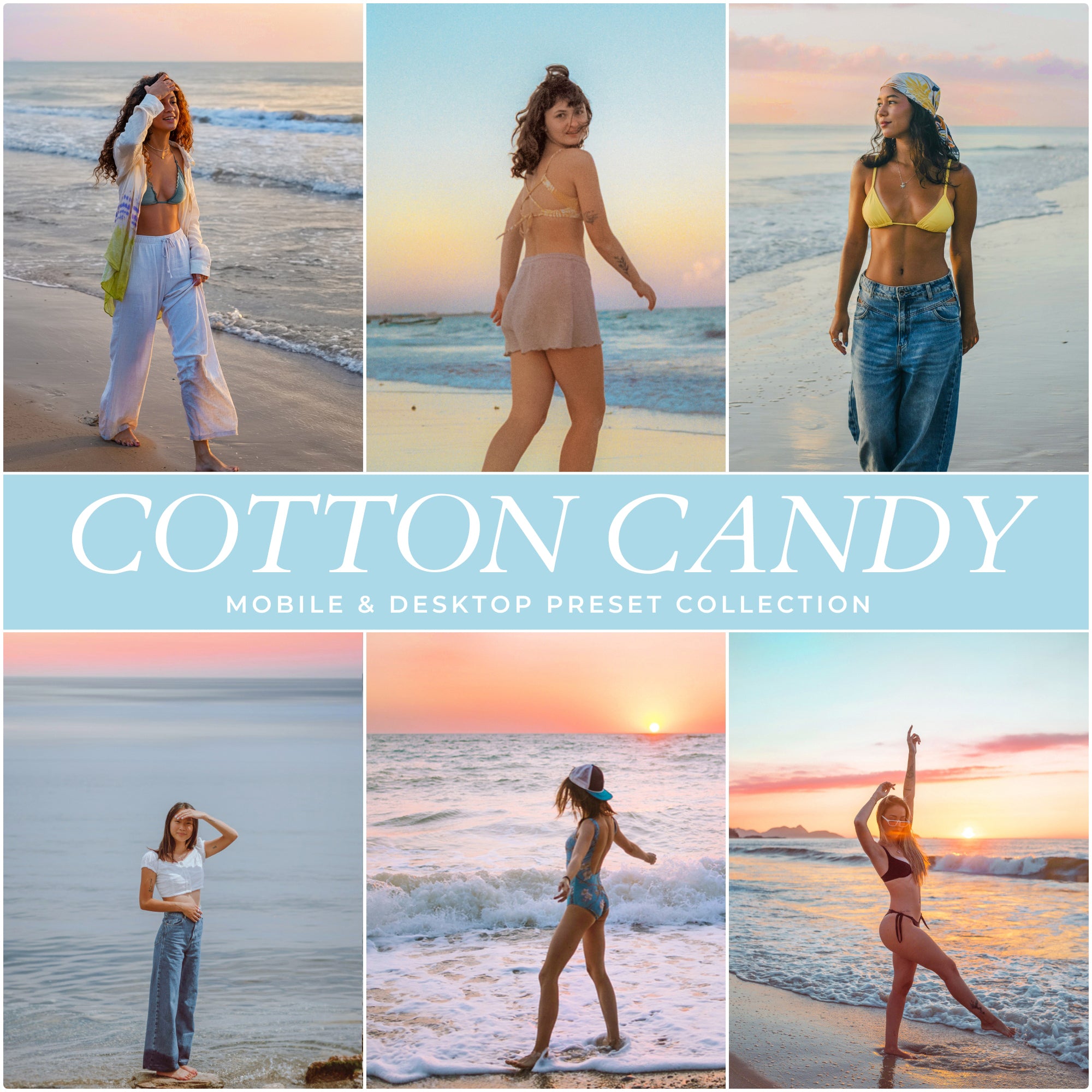 Cotton Candy Summer Lightroom Presets The Best Instagram Influencer and Blogger Presets by Lou And marks Presets
