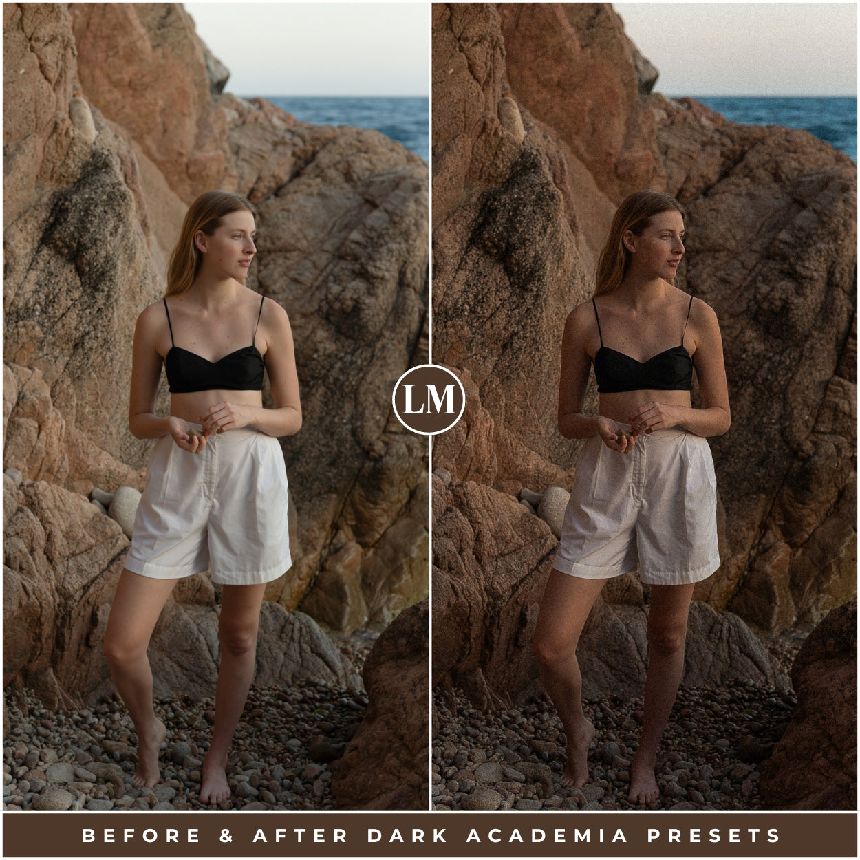 Dark Academia Lightroom Presets by Lou and Marks Presets