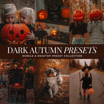 Dark Autumn Fall Lightroom Presets By Lou And Marks Presets Mobile And Desktop For Instagram And Photographers