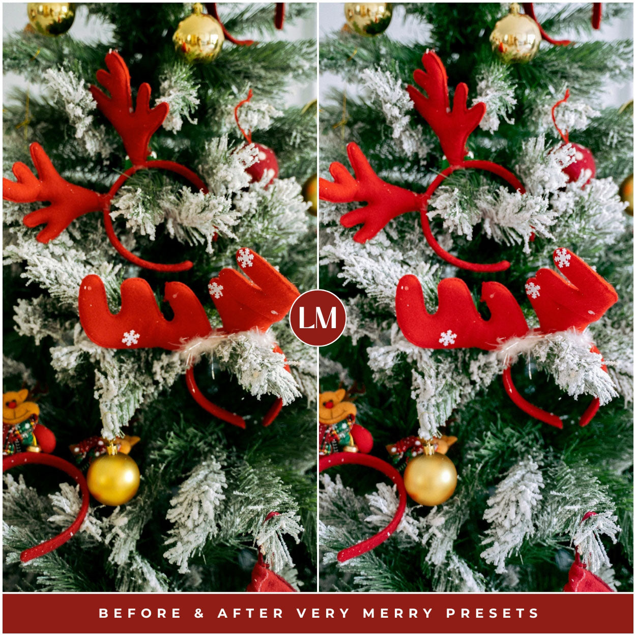 Very Merry Christmas Lightroom Presets Best Holiday Photo Presets By Lou And Marks Presets For Winter