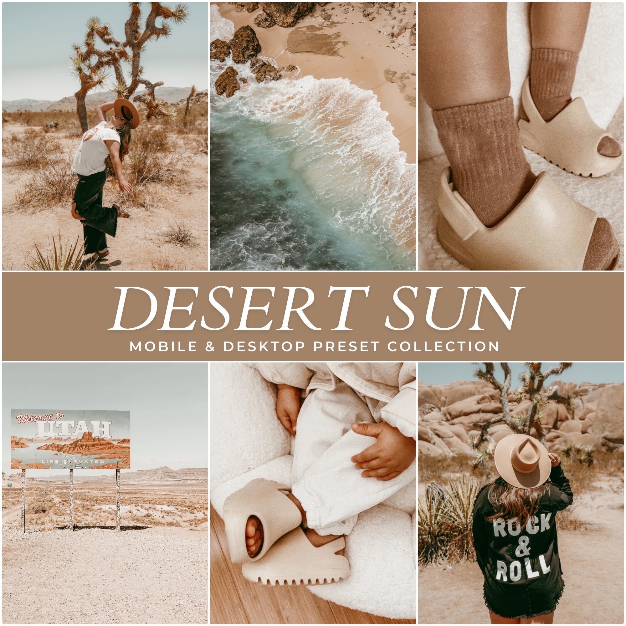 Desert Sun Warm Lightroom Presets For Photographers and Instagram Influencers Photo Editing In Adobe Lightroom By Lou And Marks Presets