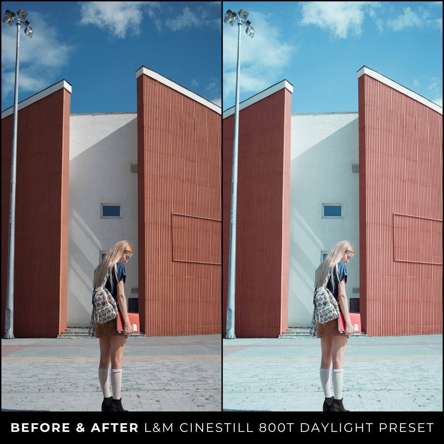 Daylight CineStill 800t Film Lightroom Presets The Best Film Photo Editing Preset Filters For An Analog Vintage Retro Film Look With Lightroom Mobile And Desktop For Photographers and Instagram Influencers By Lou And Marks Presets