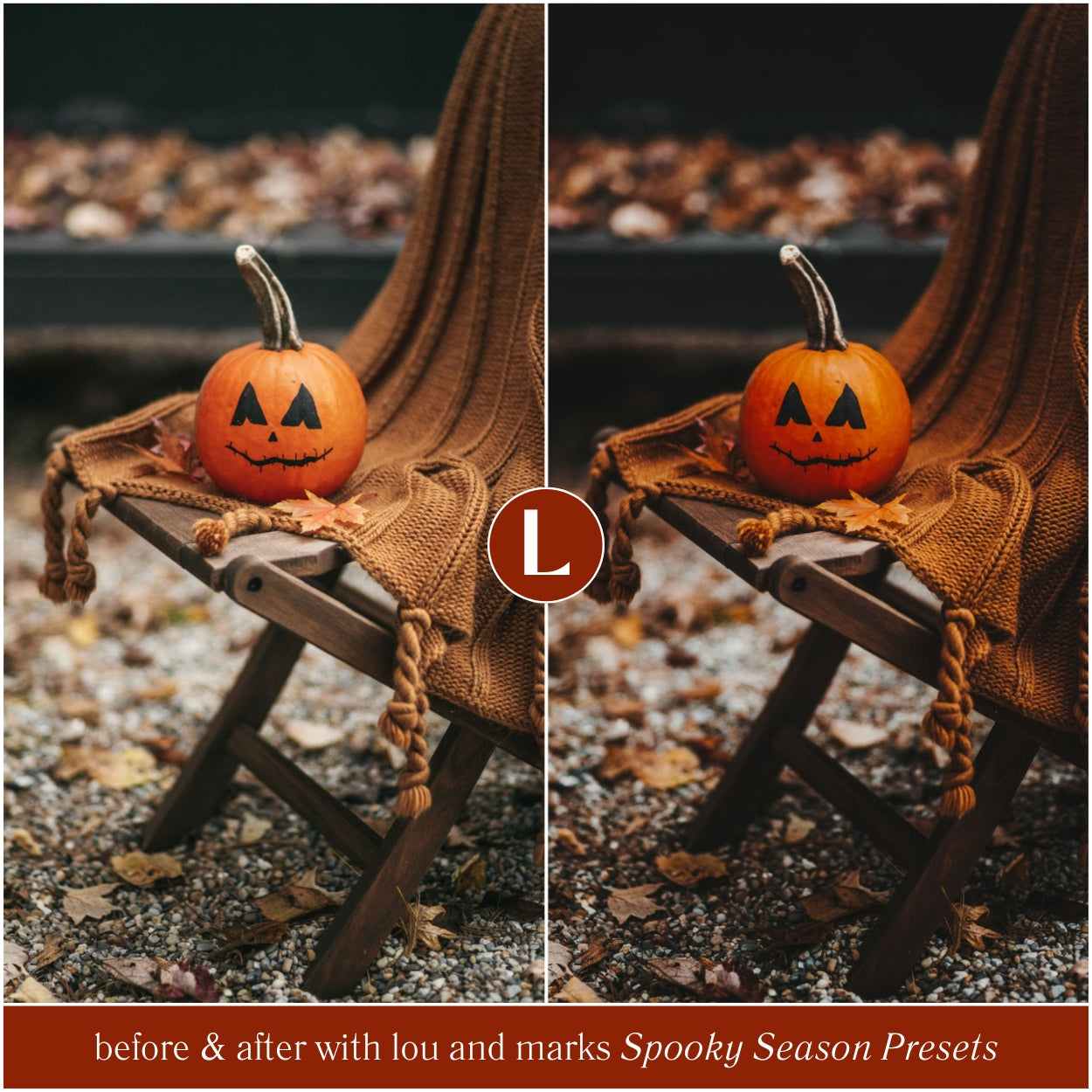 Spooky Season Lightroom Presets by Lou and Marks Presets