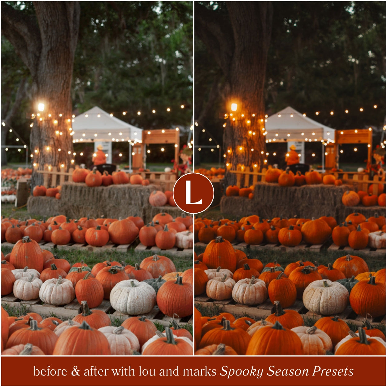 Spooky Season Lightroom Presets by Lou and Marks Presets