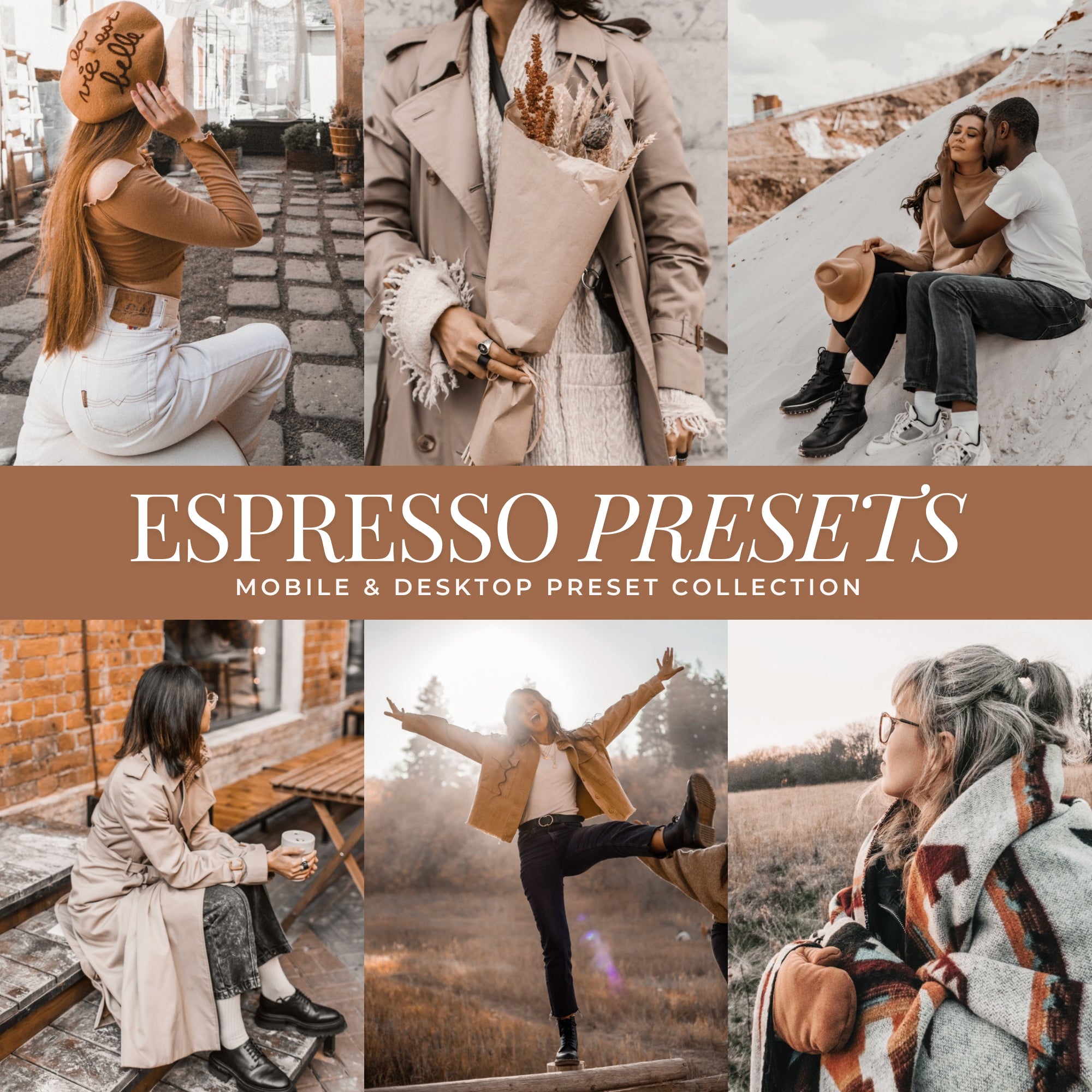 Espresso Fall & Autumn Lightroom Presets for photographer and Instagram influencer photo editing in Adobe Lightroom by Lou And Marks Presets