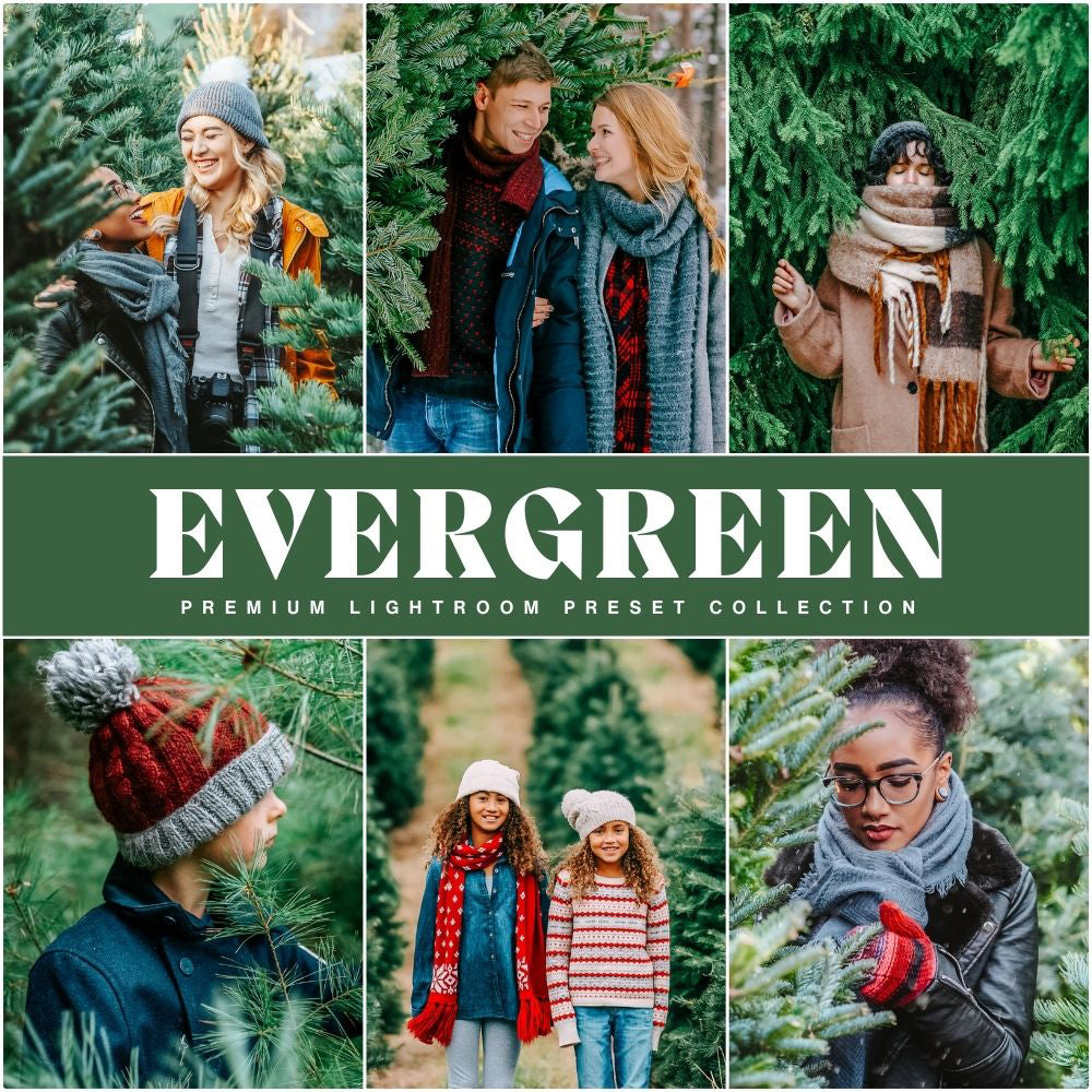 The Best Christmas Lightroom Presets By Lou And Marks Presets Evergreen