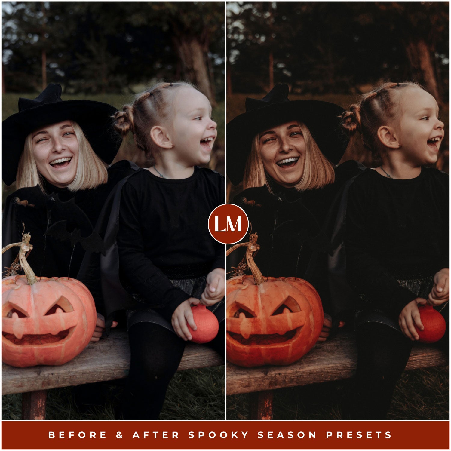 Spooky Season Lightroom Presets by Lou and Marks Presets