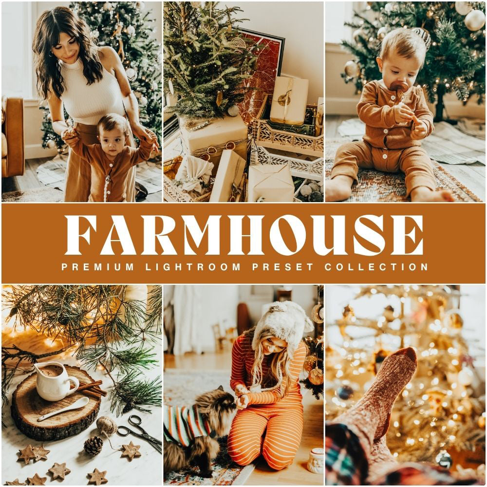 The Best Christmas Lightroom Presets By Lou And Marks Presets Farmhouse
