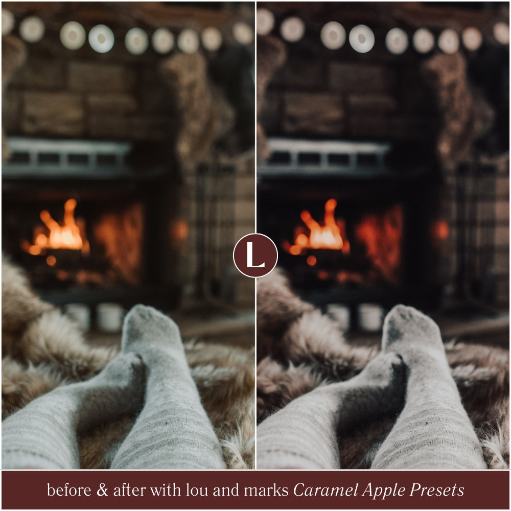 Best Selling Caramel Apple Christmas Lightroom Presets The Best Photo Editing Preset Filters For Christmas And Winter Holiday Photos with Adobe Lightroom Mobile And Desktop For Photographers and Instagram Influencers By Lou And Marks Presets Pets