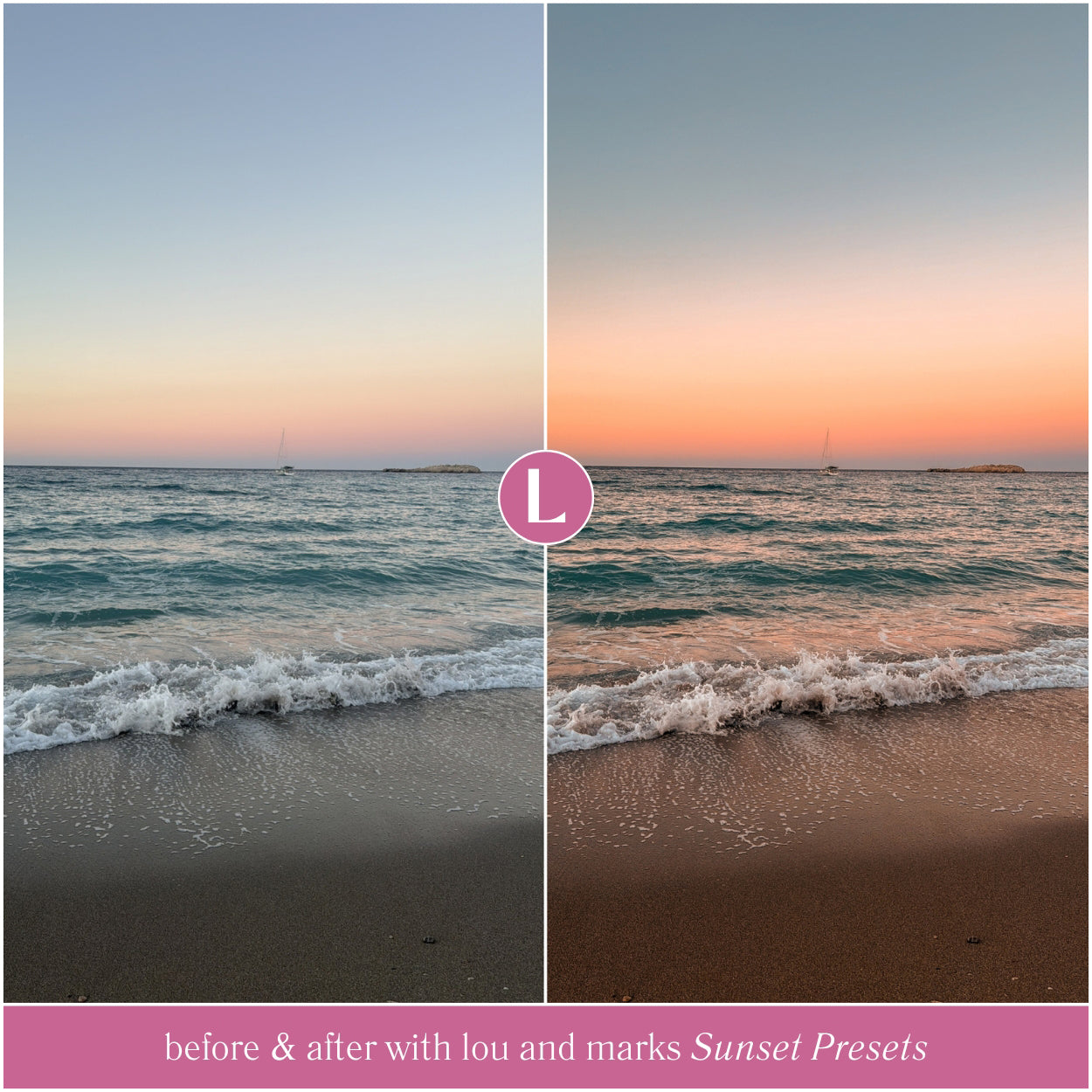 Sunset Lightroom Presets For Photographers Editing Sunset Photos In Adobe Lightroom By Lou And Marks