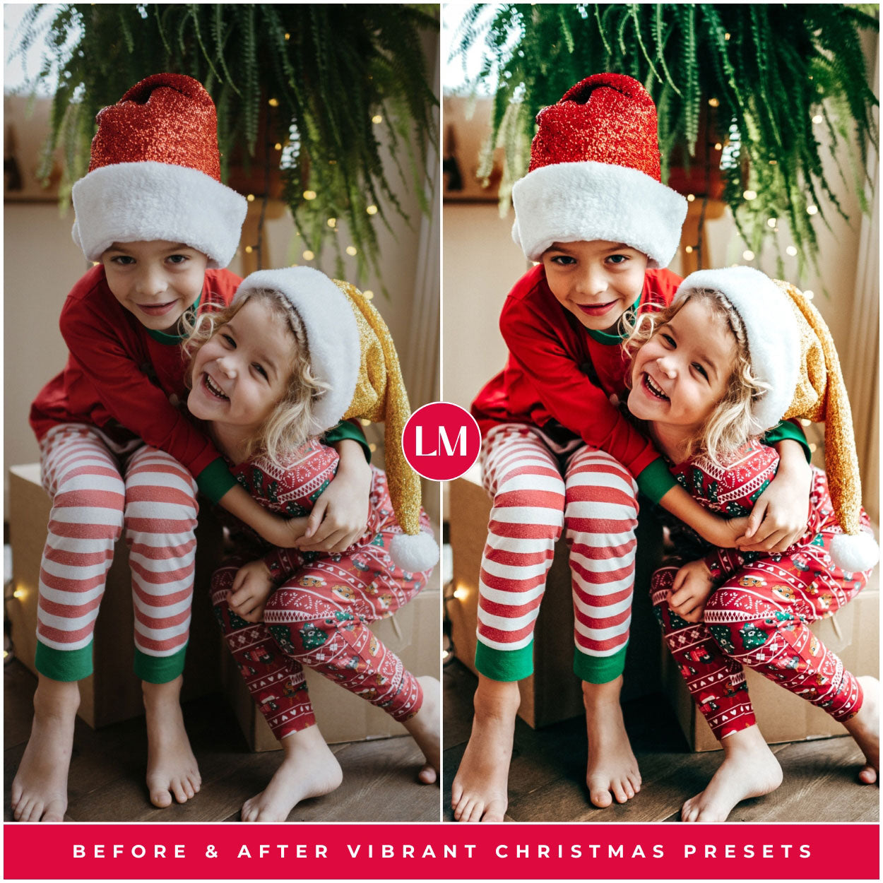 Vibrant Christmas Lightroom Presets For Best Colorful And Winter Photo Editing In Adobe Lightroom By Lou And Marks Presets Mobile