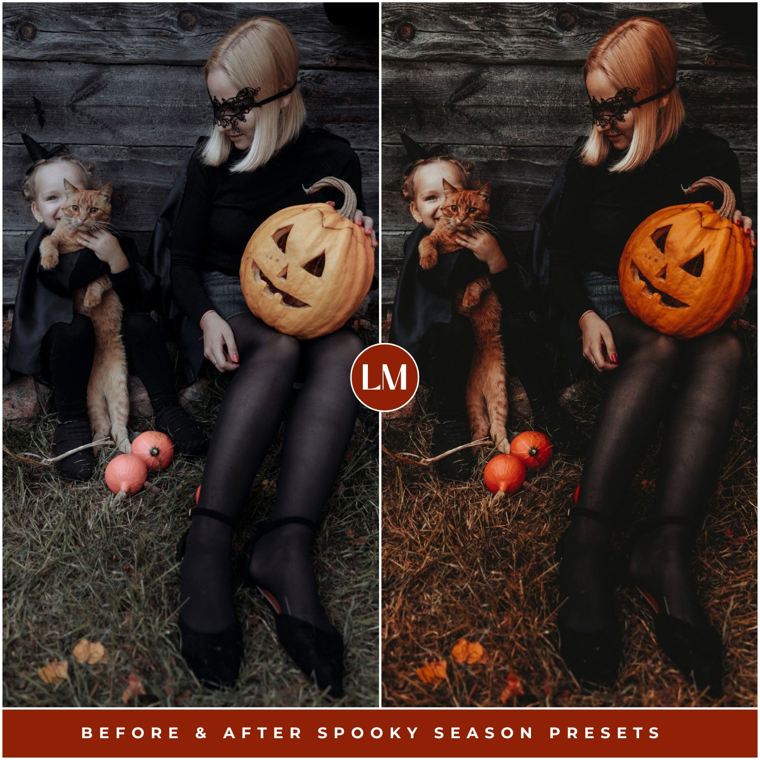 Spooky Season Lightroom Presets by Lou and Marks Presets