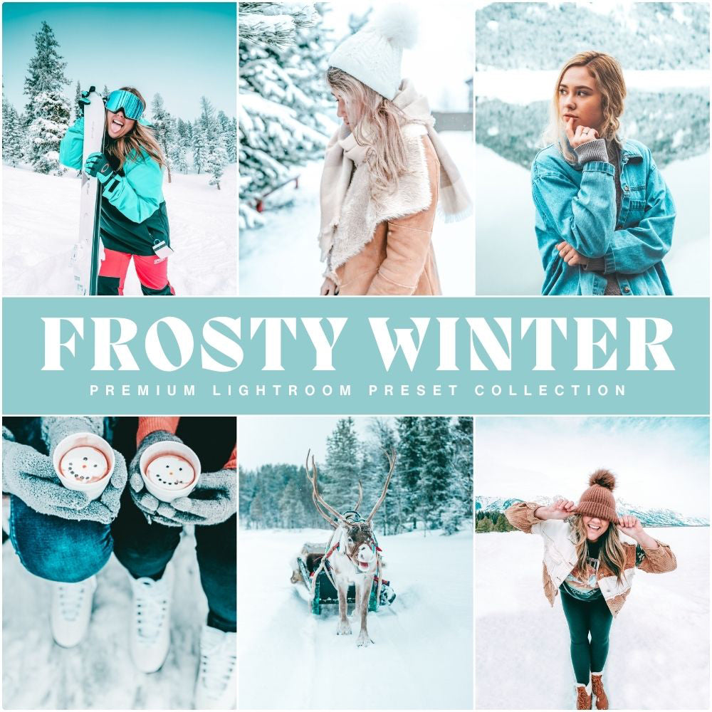 Holiday Lightroom Presets Bundle By Lou And Marks Presets Frosty Winter