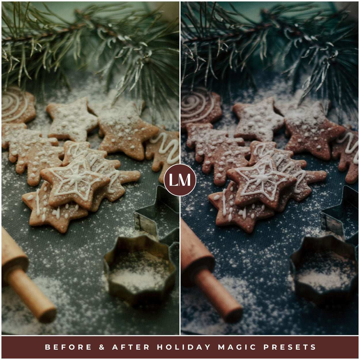 Holiday Magic Lightroom Presets For Best Christmas And Winter Photo Editing In Adobe Lightroom By Lou And Marks Presets Home