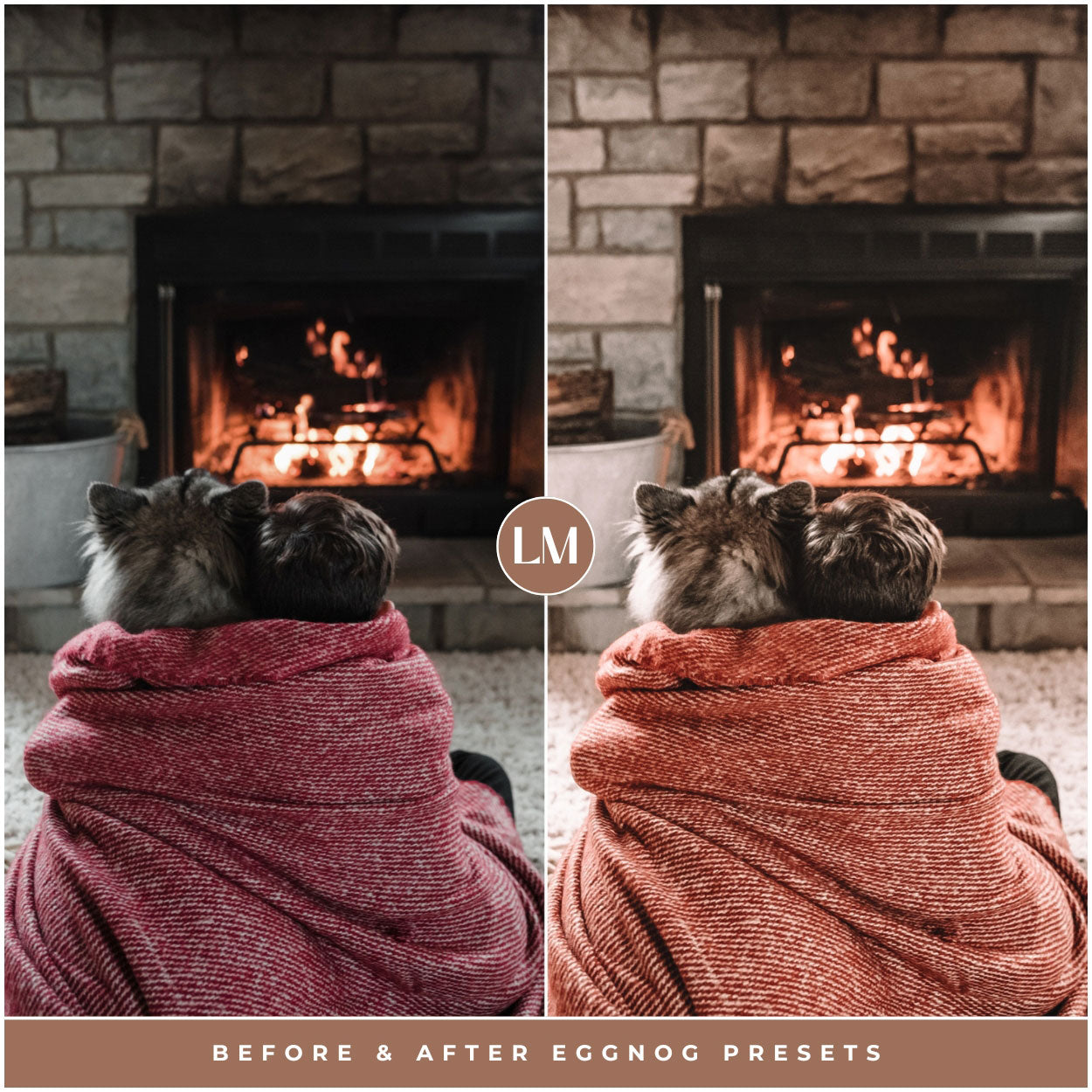 Cozy Eggnog Lightroom Presets For Christmas And Winter Photo Editing In Adobe Lightroom By Lou And Marks Presets