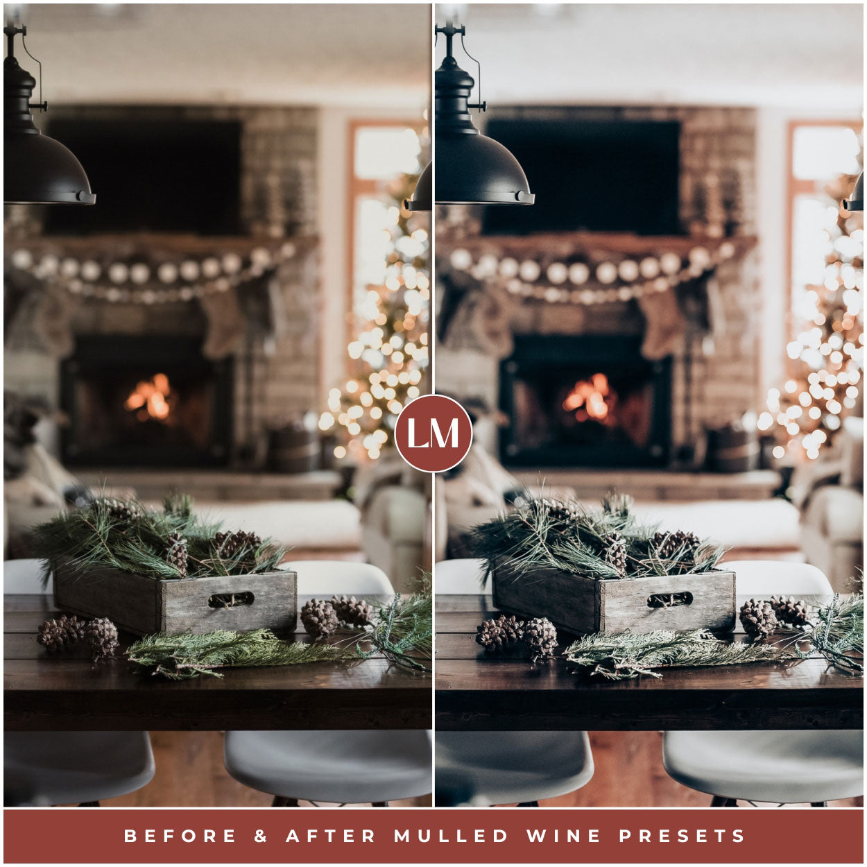 Mulled Wine Lightroom Presets For Best Christmas And Winter Photo Editing In Adobe Lightroom By Lou And Marks Presets For Desktop