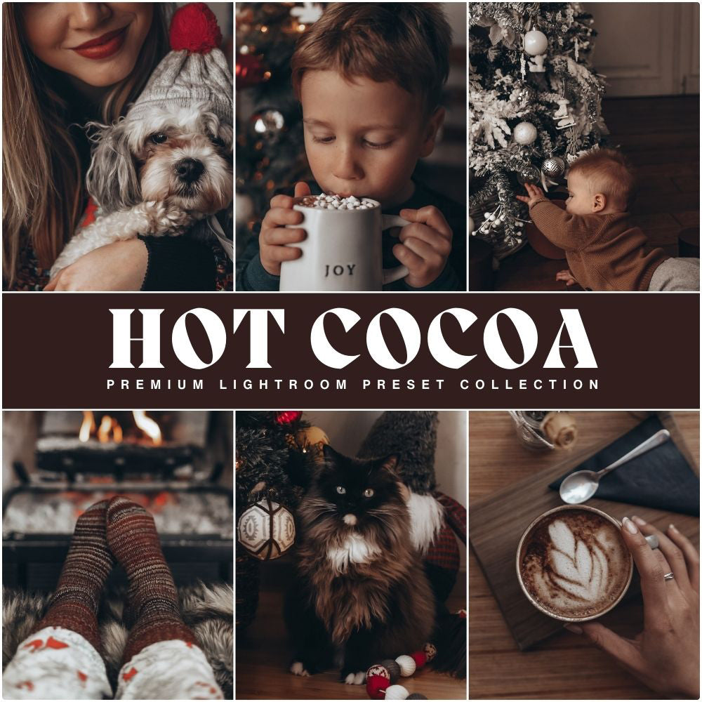 The Best Christmas Lightroom Presets By Lou And Marks Presets Hot Cocoa