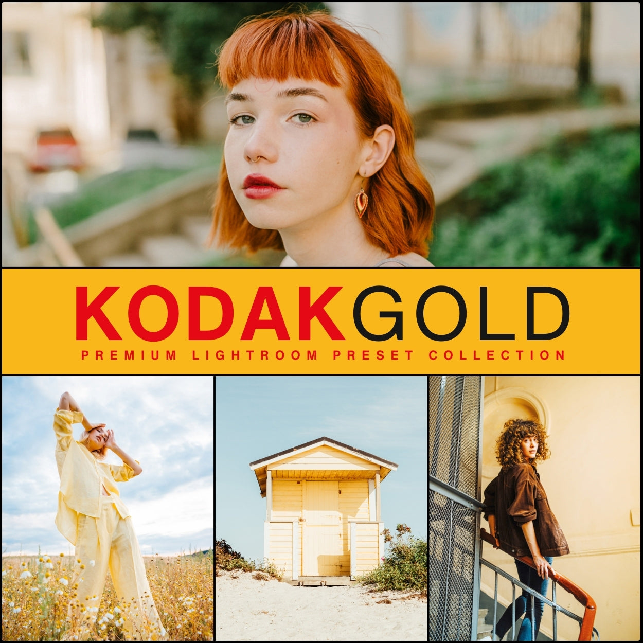  Kodak Gold Film Filter Lightroom Presets For Adobe Lightroom Mobile & Desktop By Lou And Marks Presets