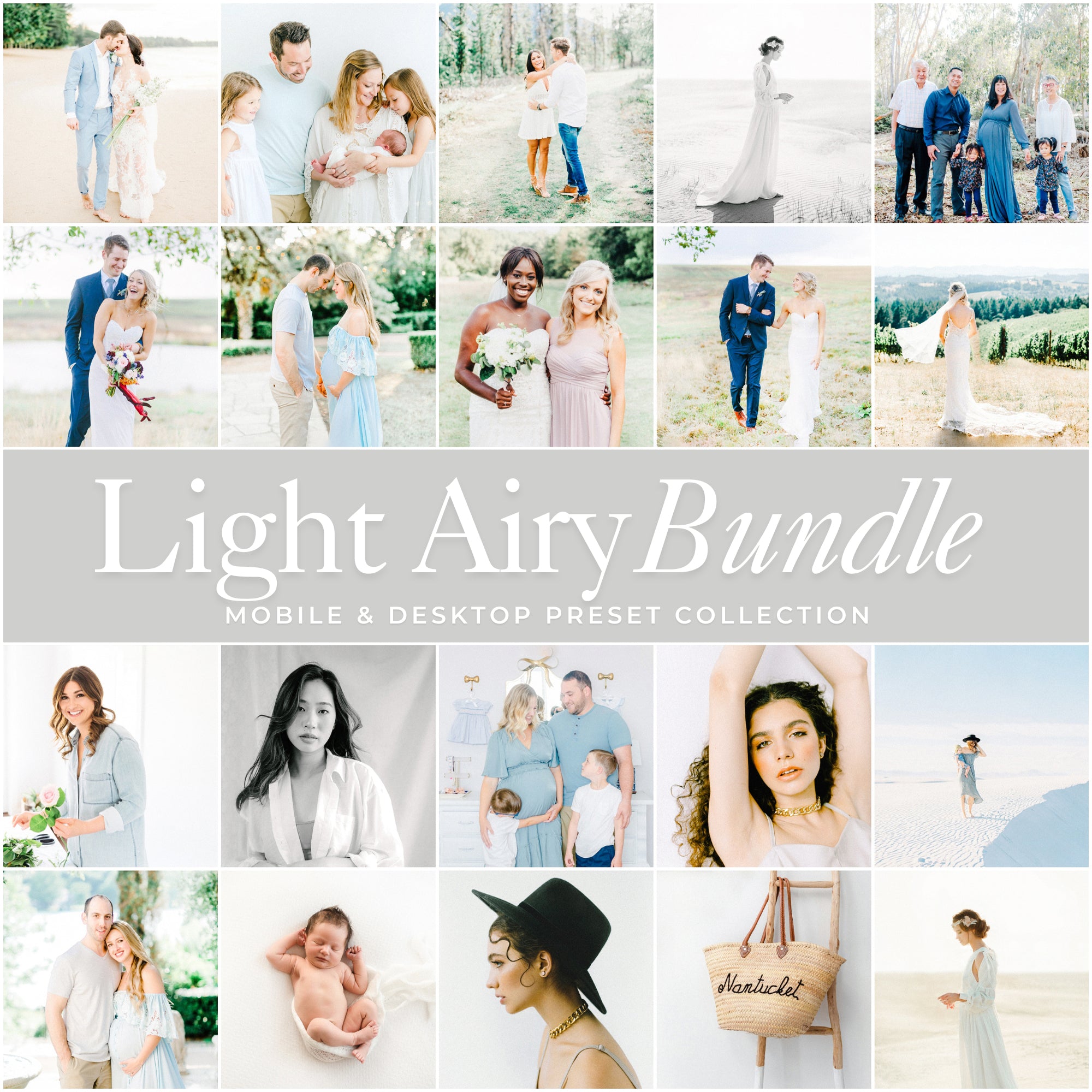 The Best Light And Airy Bundle Lightroom Presets For Photographers and Instagram Influencers Photo Editing In Adobe Lightroom By Lou And Marks Presets