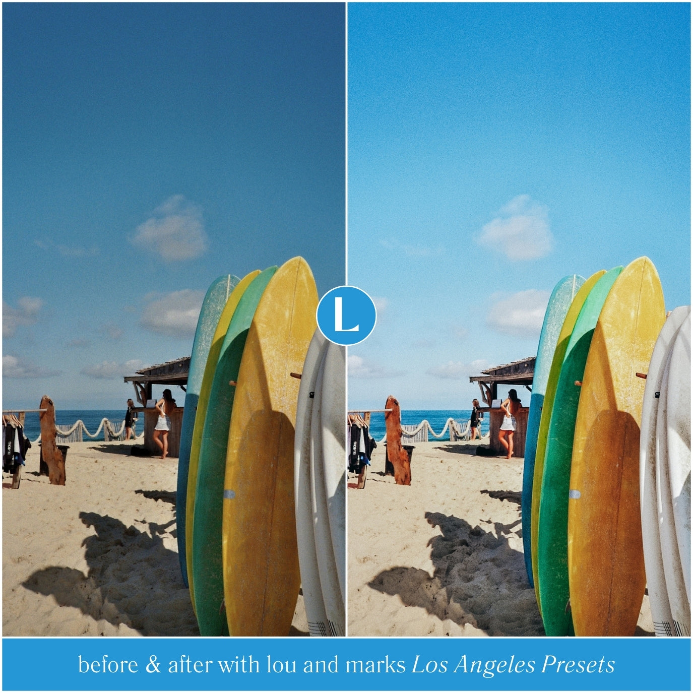 Los Angeles Lightroom Presets for photographer and influencer photo editing in Adobe Lightroom by Lou And Marks Presets