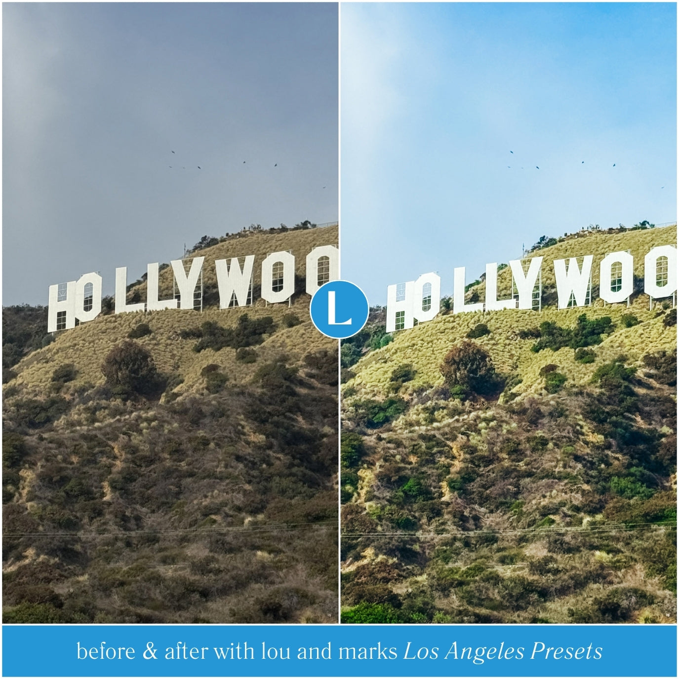 Los Angeles Lightroom Presets for photographer and Instagram photo editing in Adobe Lightroom by Lou And Marks Presets