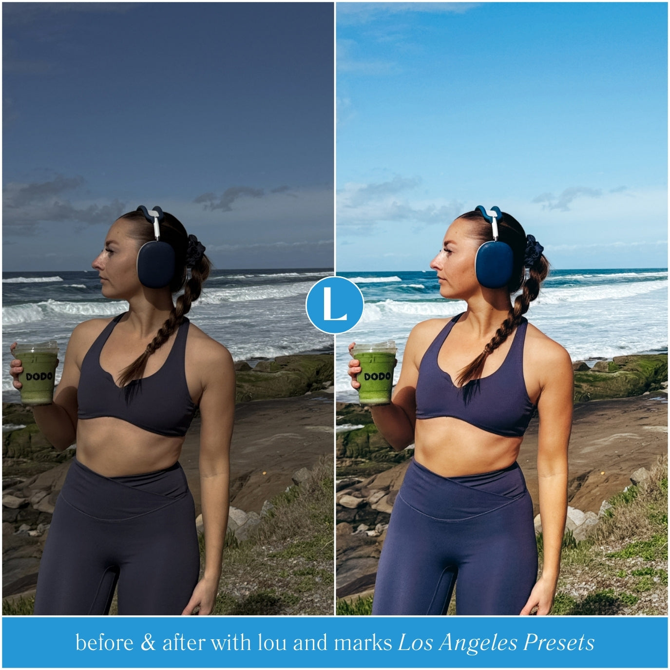 Los Angeles California Lightroom Presets for photographer and Instagram influencer photo editing in Adobe Lightroom by Lou And Marks Presets