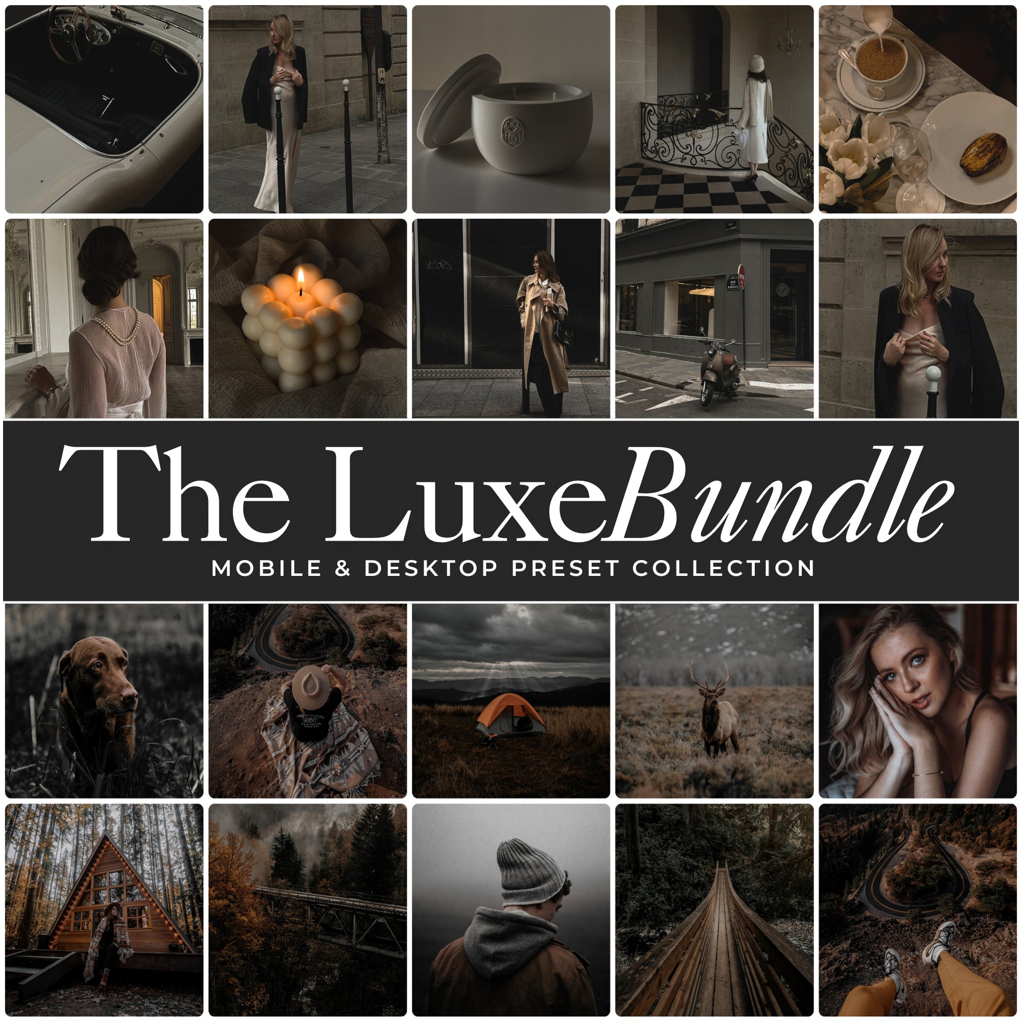 The Luxe Bundle Lightroom Presets For Photographers and Instagram Influencers Photo Editing In Adobe Lightroom By Lou And Marks Presets